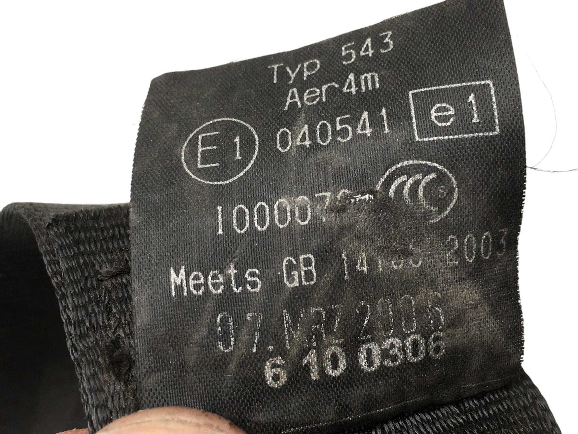 Cinturon tra cent Audi A6 C6 - 4F0857807G