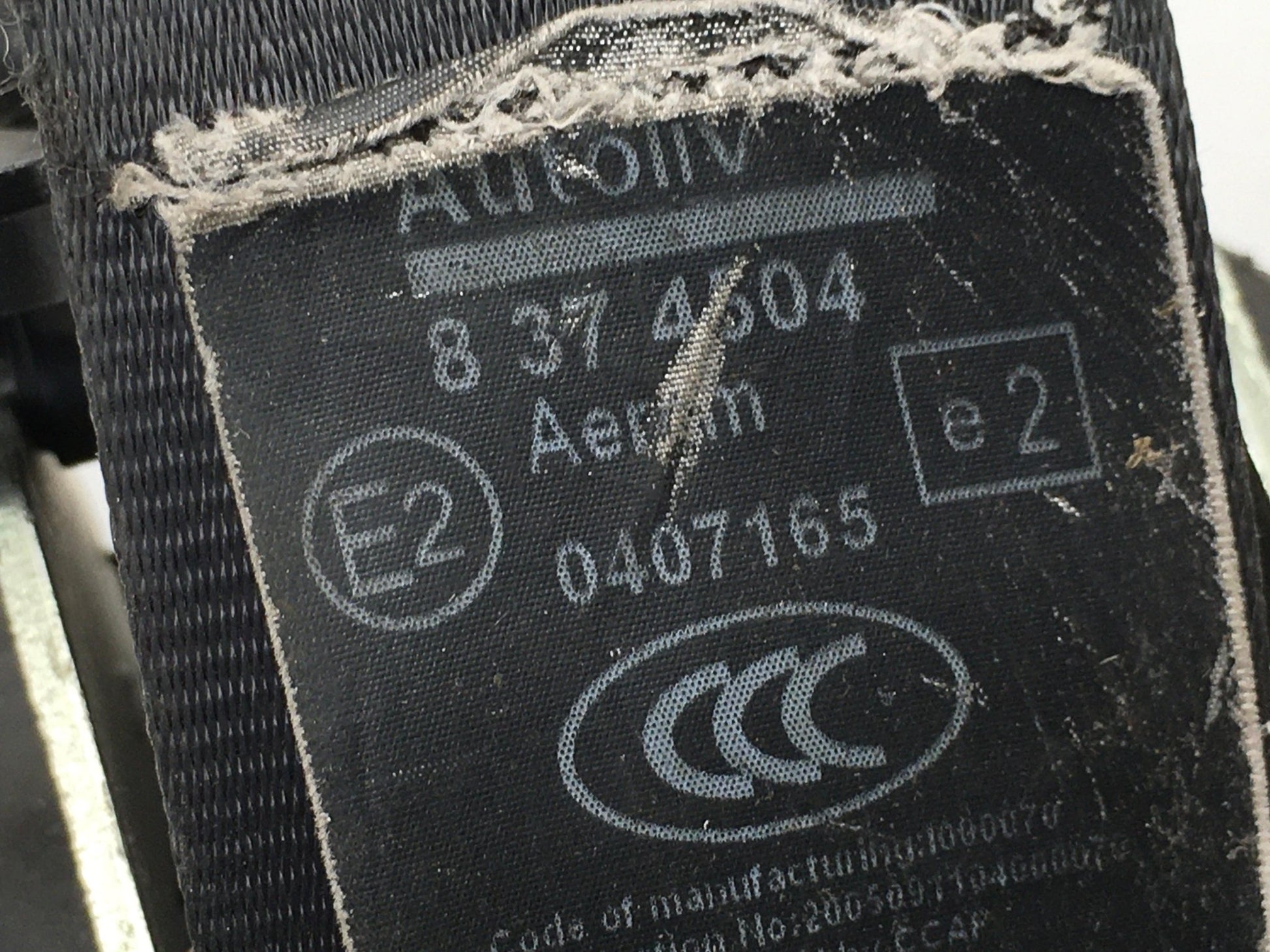 Cinturon tra cent Peugeot 308 I SW CC - 96586041XX