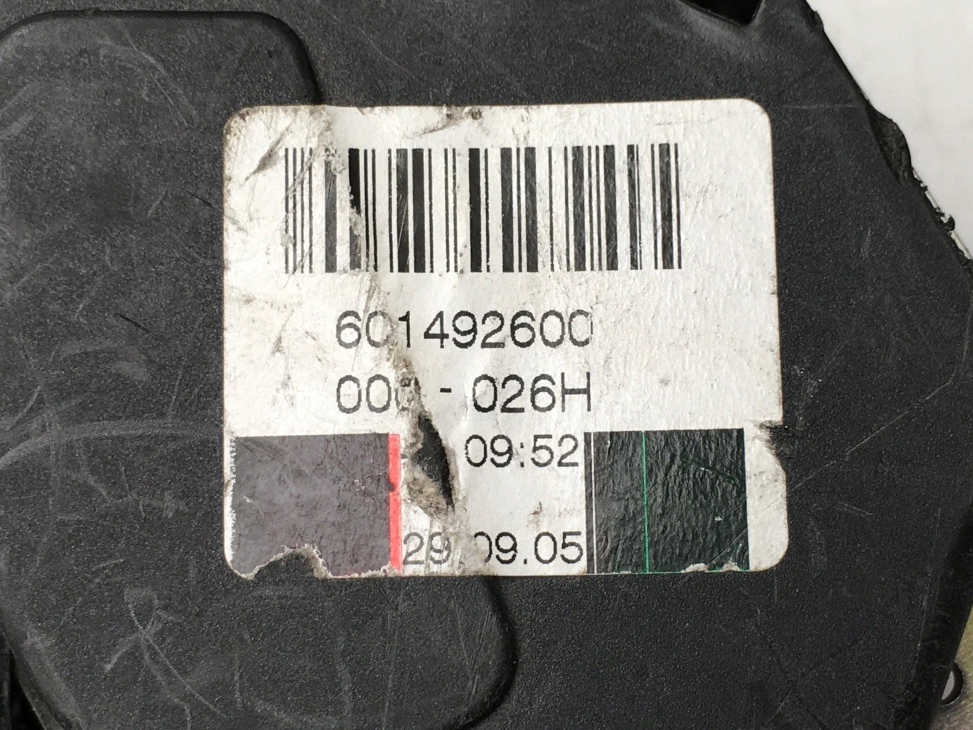 Cinturon tra central Audi A3 8P - 443857737B