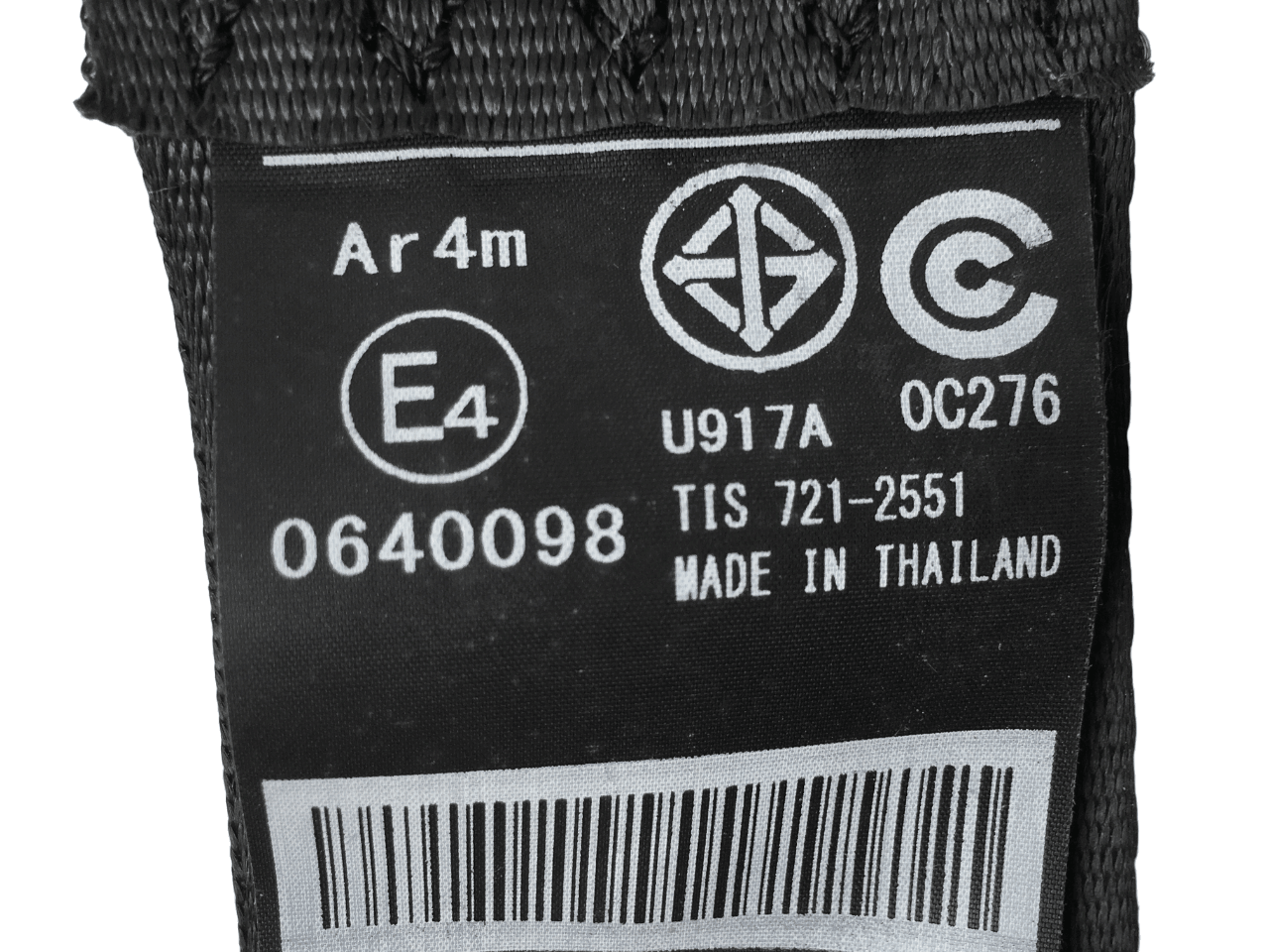 Cinturon tra central Ford Ranger TKE - AB3926611B64A