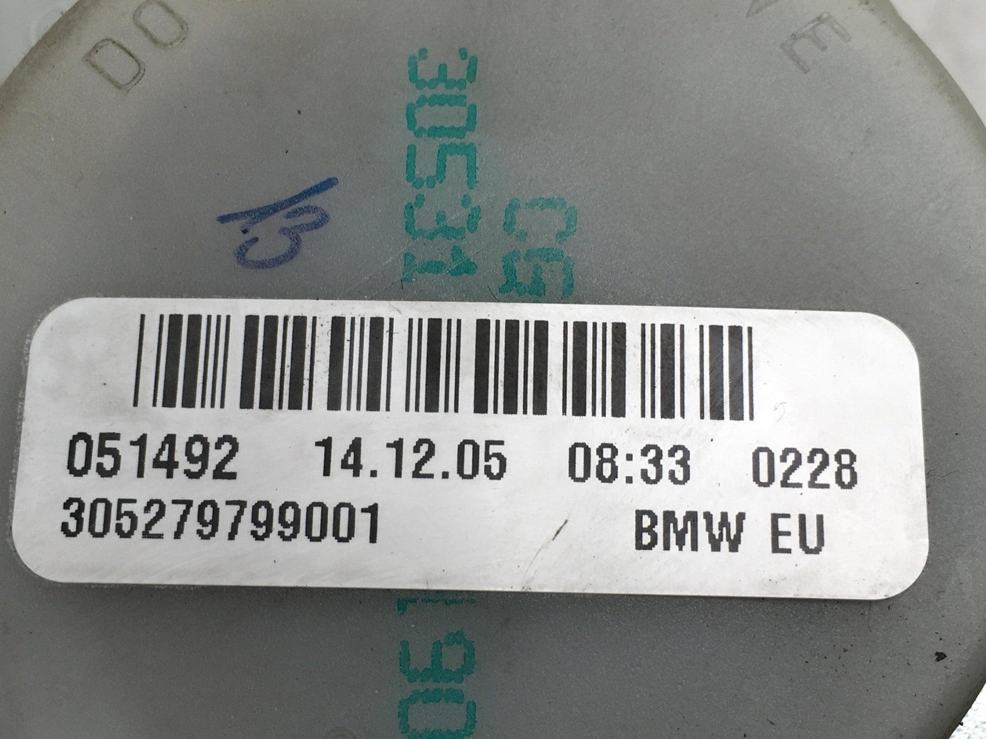 Cinturon tra dcho BMW E90 - 6975365 _