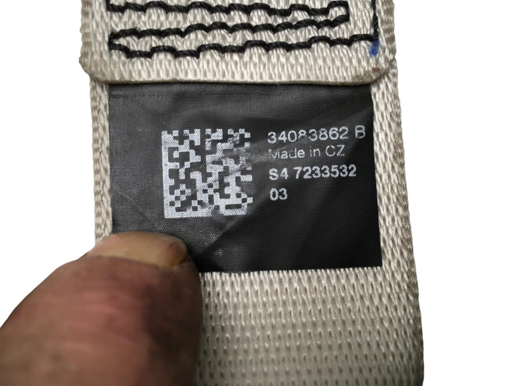 Cinturon tra dcho BMW F10 F01 - 34063246A