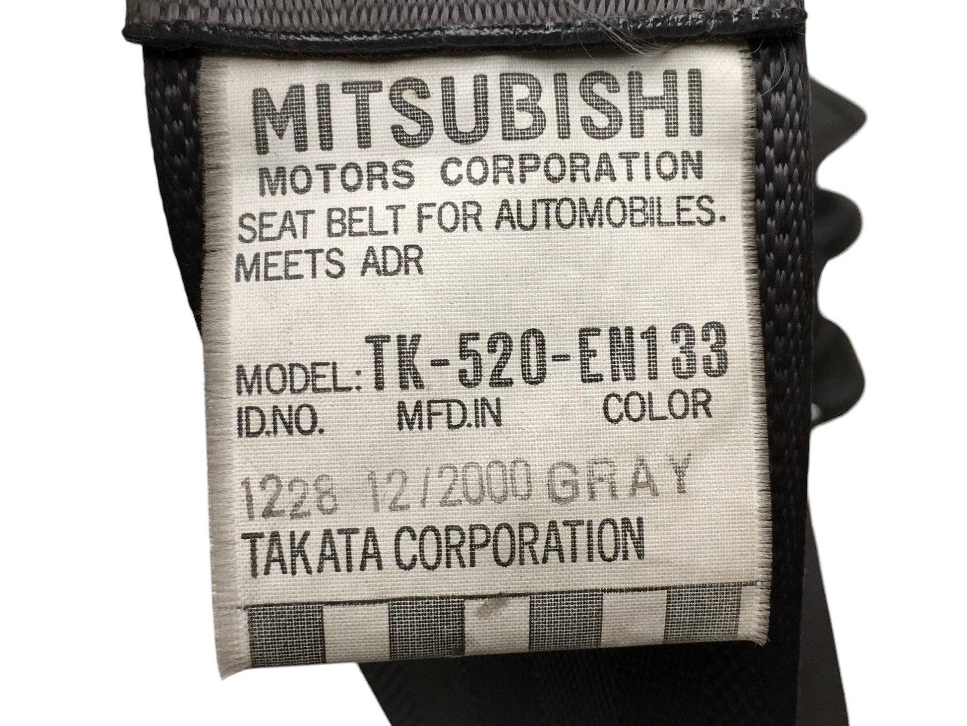 Cinturon tra dcho Mitsubishi Pajero II - TK520EN133 _