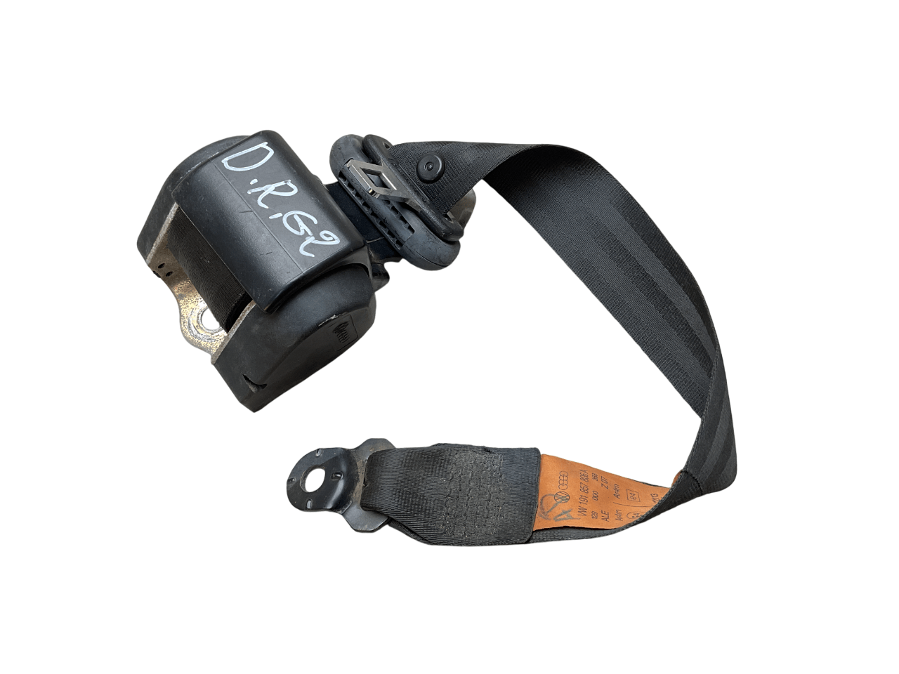 Cinturon tra dcho Volkswagen Golf 83-92 - 191857806A