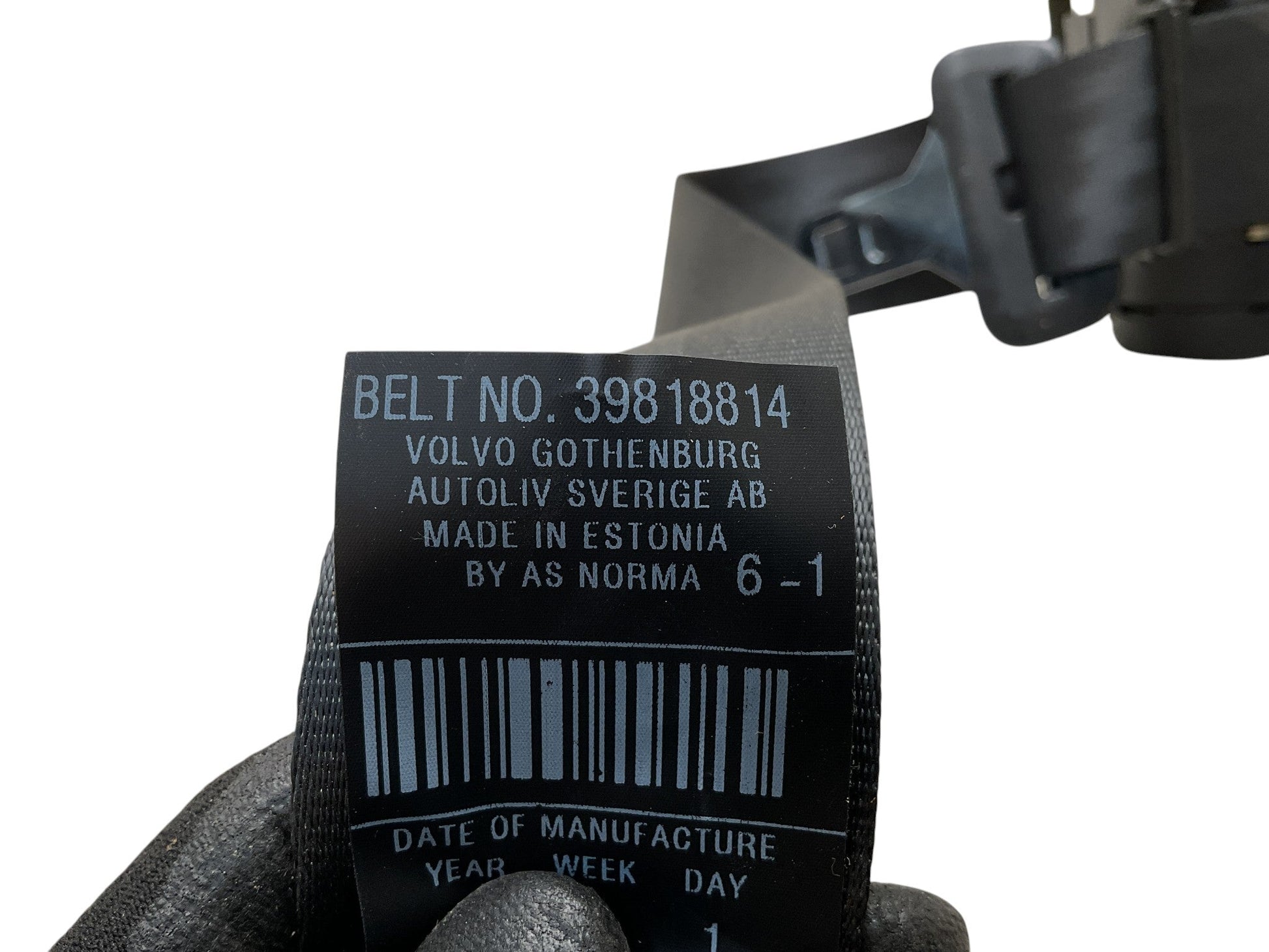 Cinturon tra dcho Volvo S80 2006-2014 - 39818814