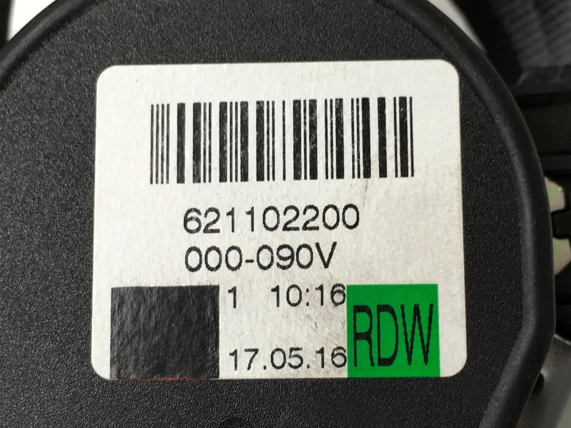 Cinturón tra dcho VW Golf VII 5G0857805RAA - 5G0857805RAA