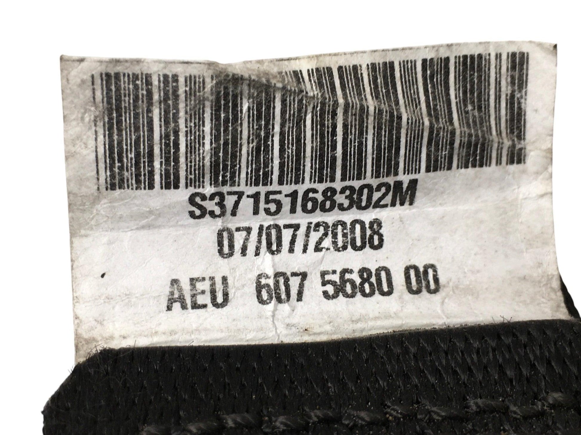 Cinturon tra izq BMW E93 - 608201100B