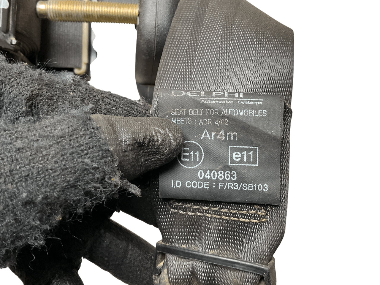 Cinturon tra izq Hyundai Terracan 01-07 - E11040863