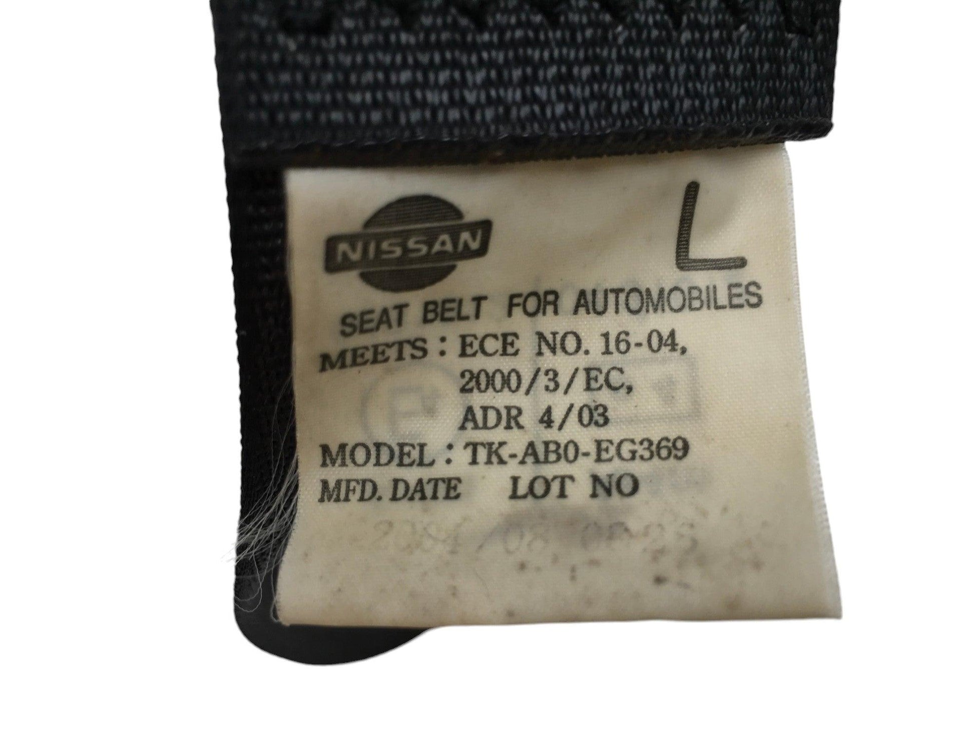 Cinturon tra izq Nissan Navara D22 - TKAB0EG369