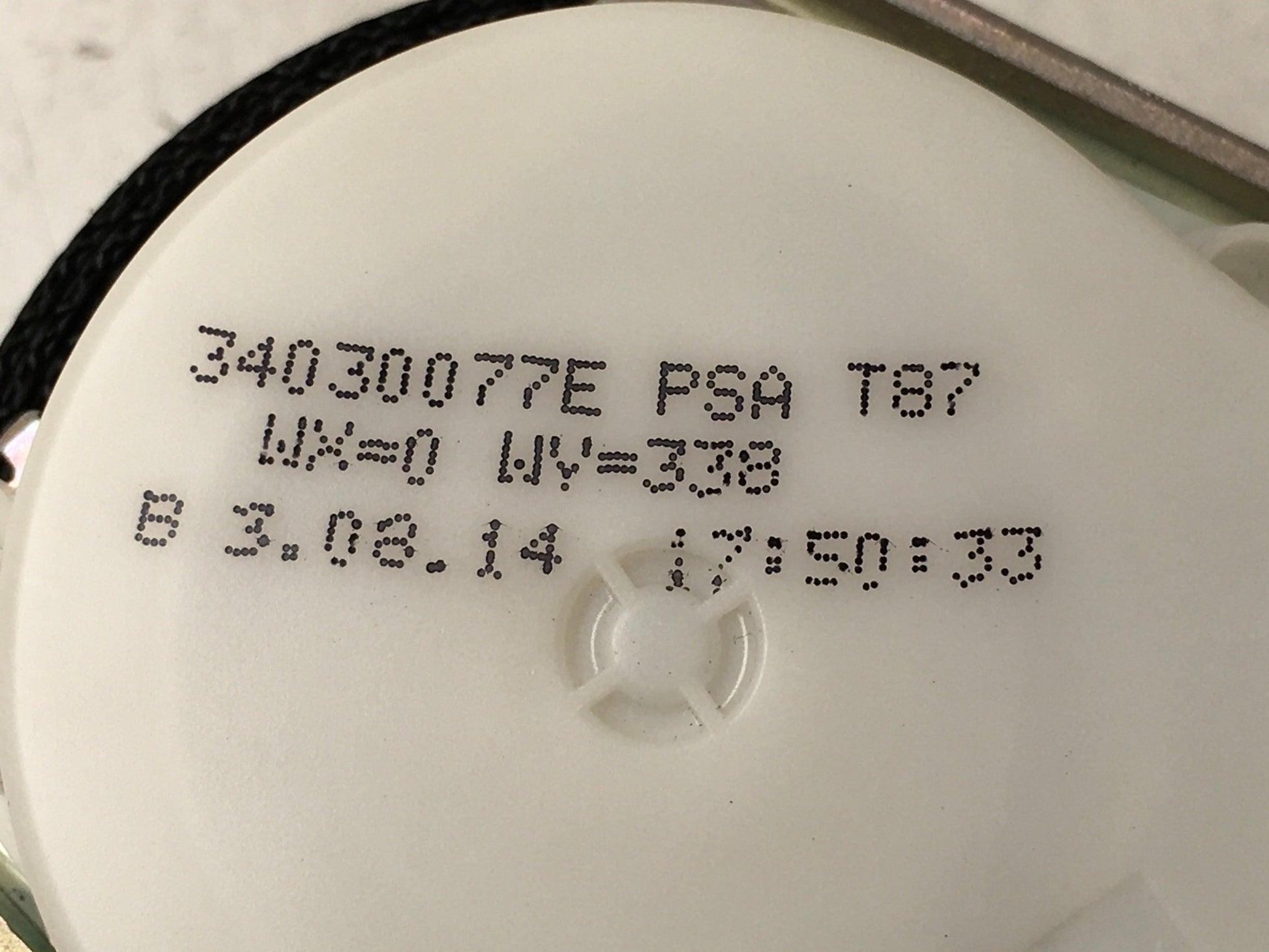 Cinturon tra izq Peugeot 5008 I - 9681973580