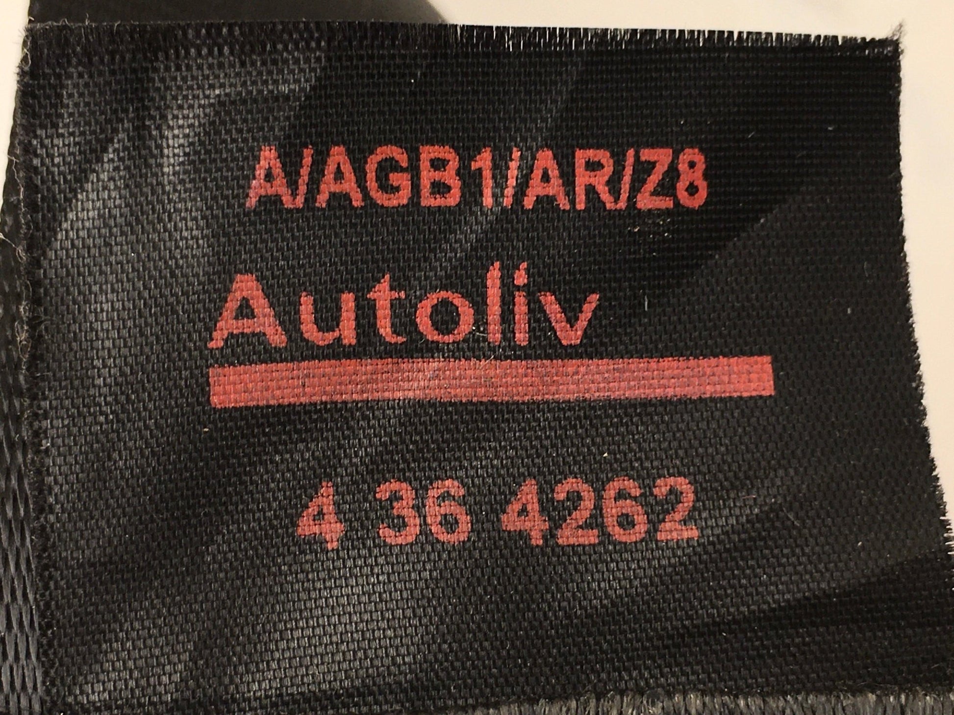 Cinturon tra izq Peugeot 607 - 804889AA _