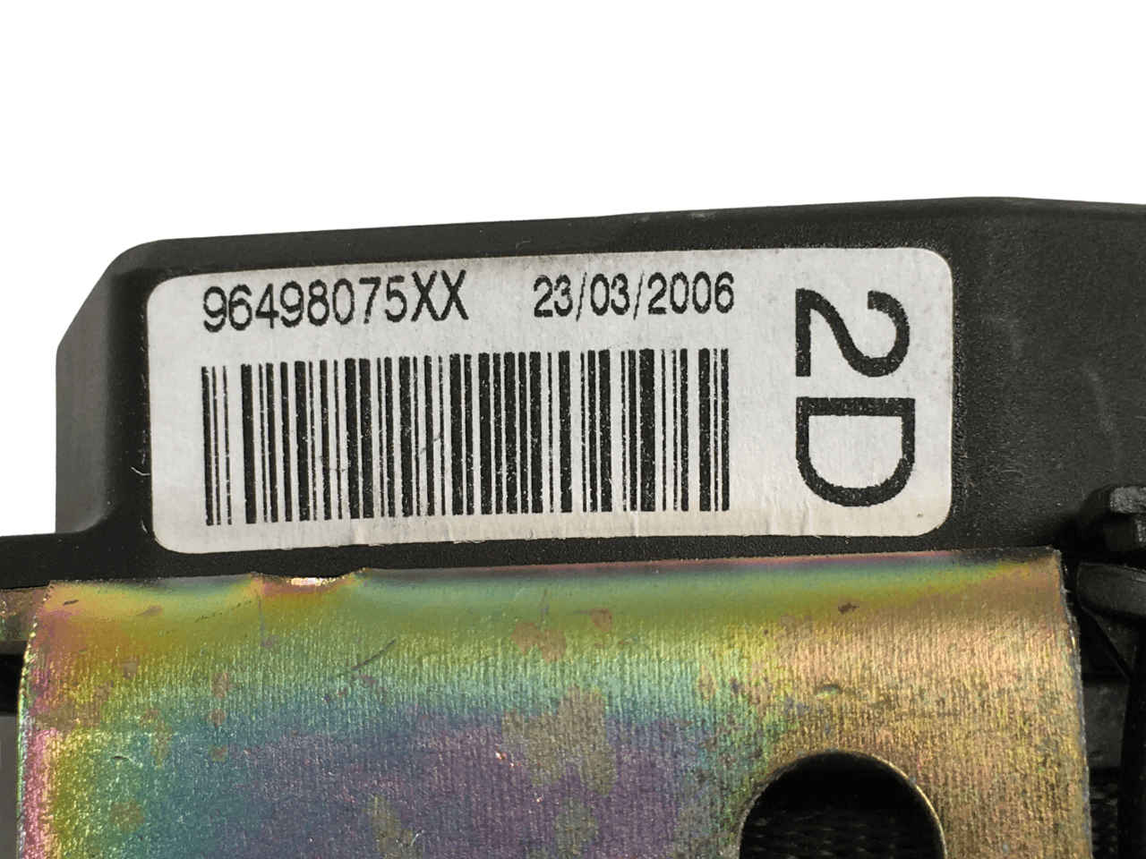 Cinturon tras dcho Peugeot 207 - 96498075XX