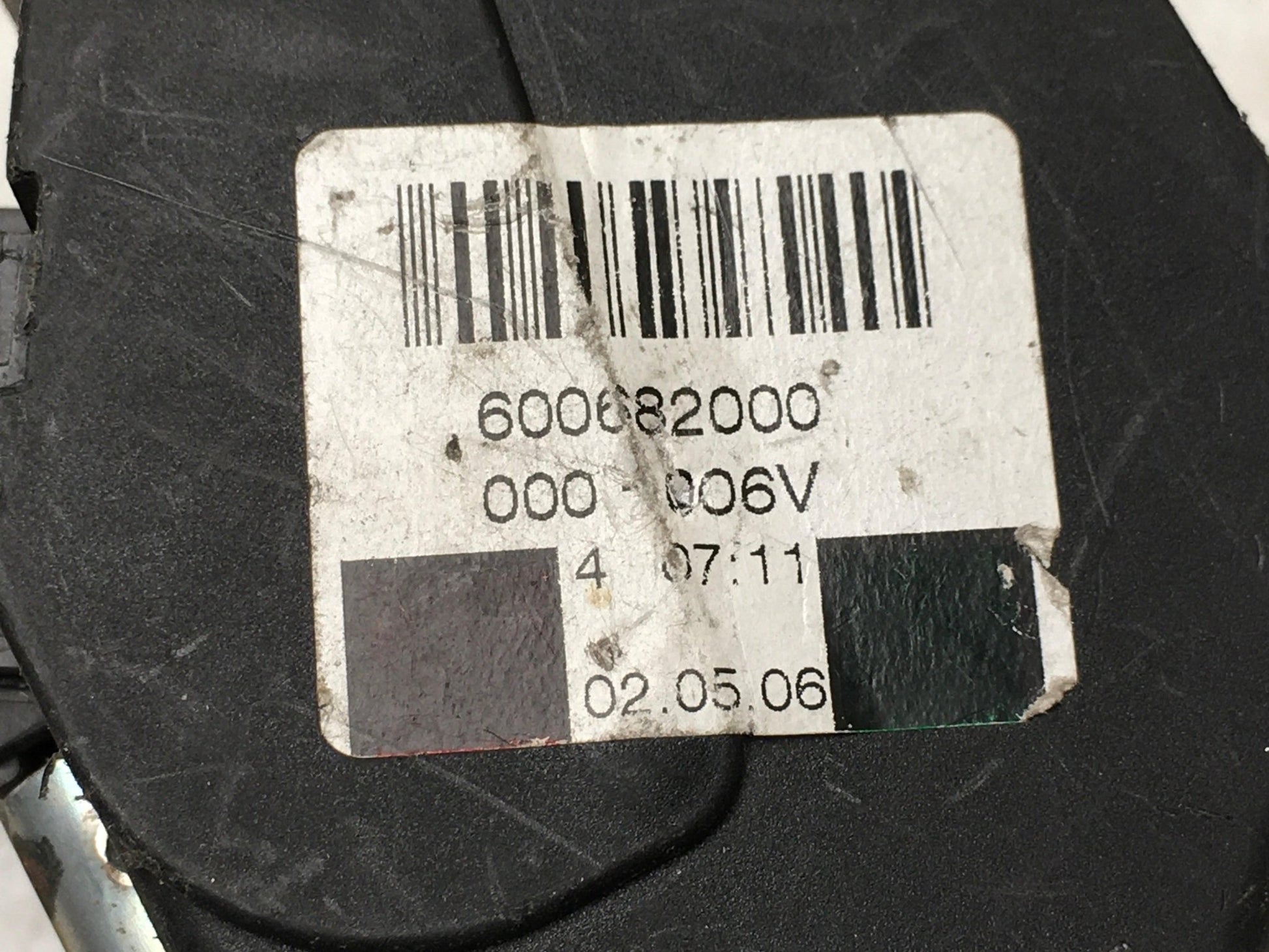 Cinturon trasero Audi A4 B6 Cabrio - 600682000