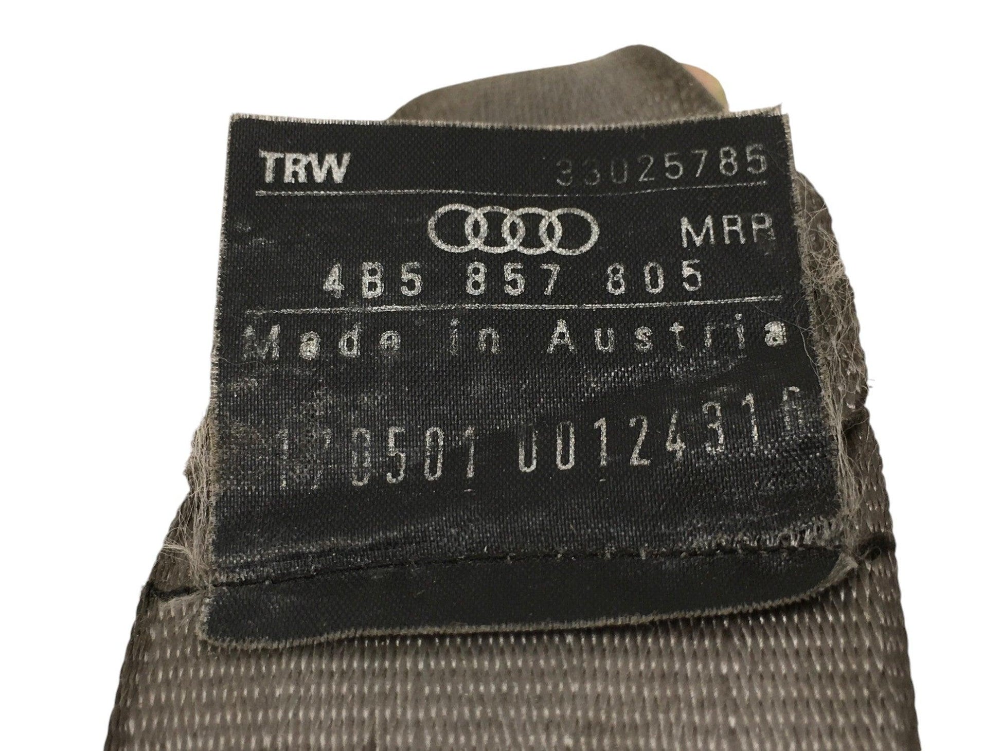 Cinturon trasero Audi A6 C5 - 4B5857805