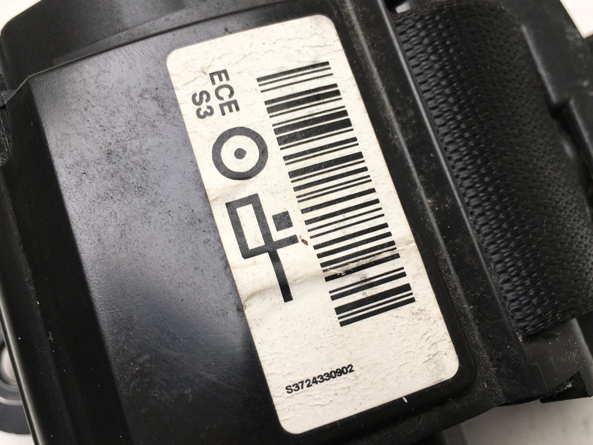 Cinturon trasero BMW F20 F30 - 72117243309