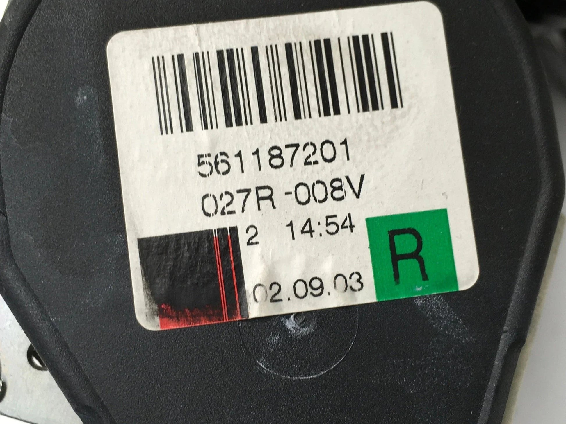 Cinturon trasero dcho Mercedes E W211