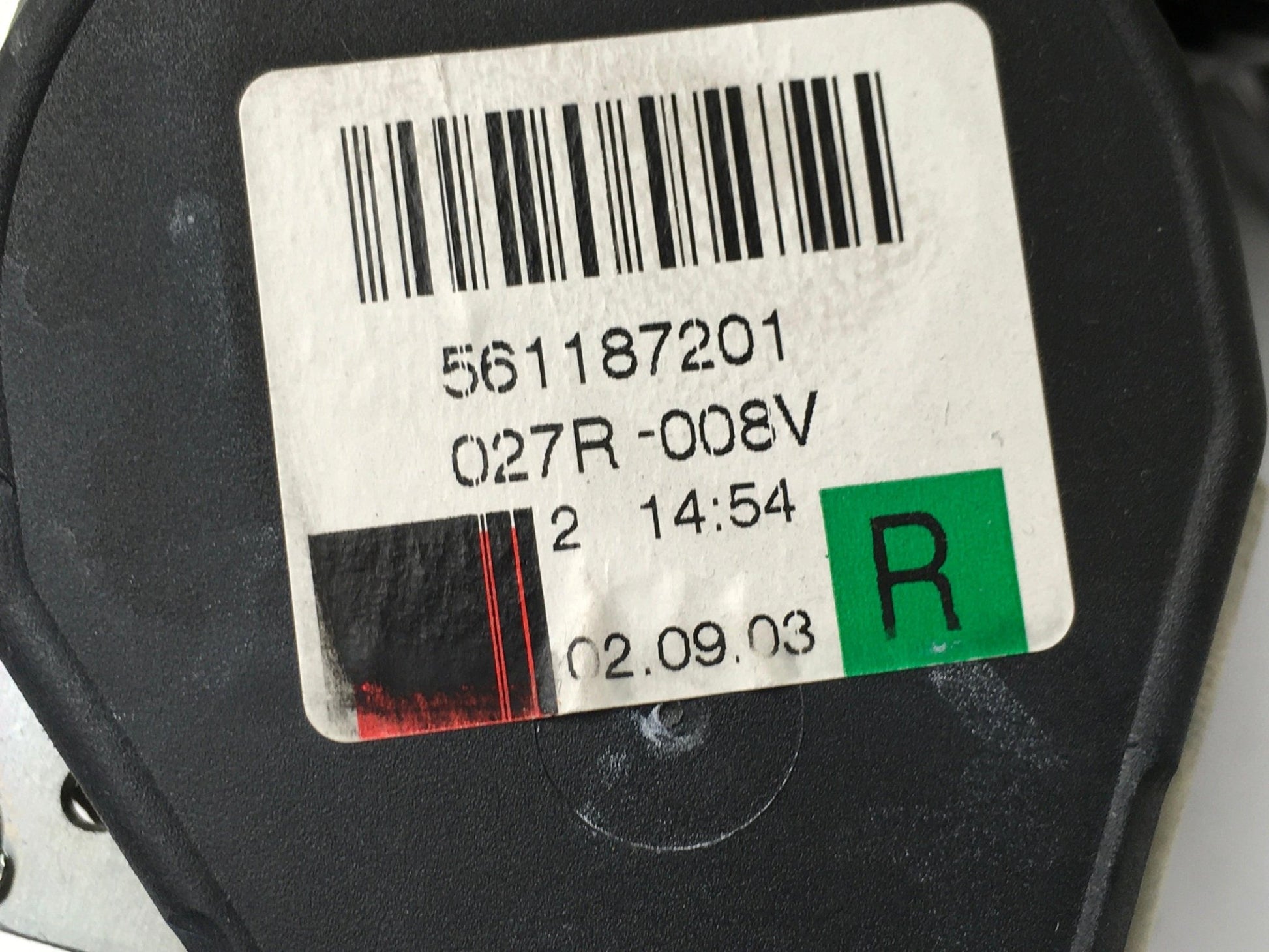 Cinturon trasero dcho Mercedes E W211 - 2118600485