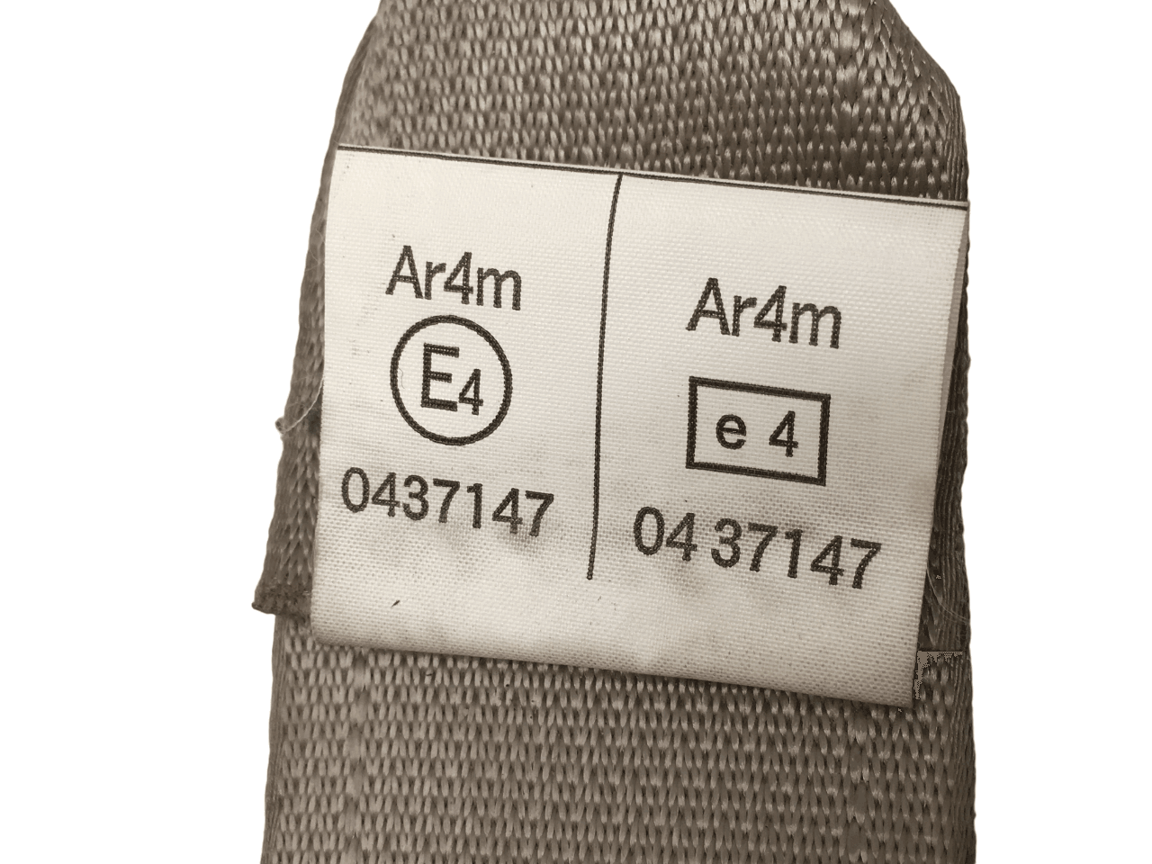 Cinturon trasero izq Honda Accord VIII - E40437147