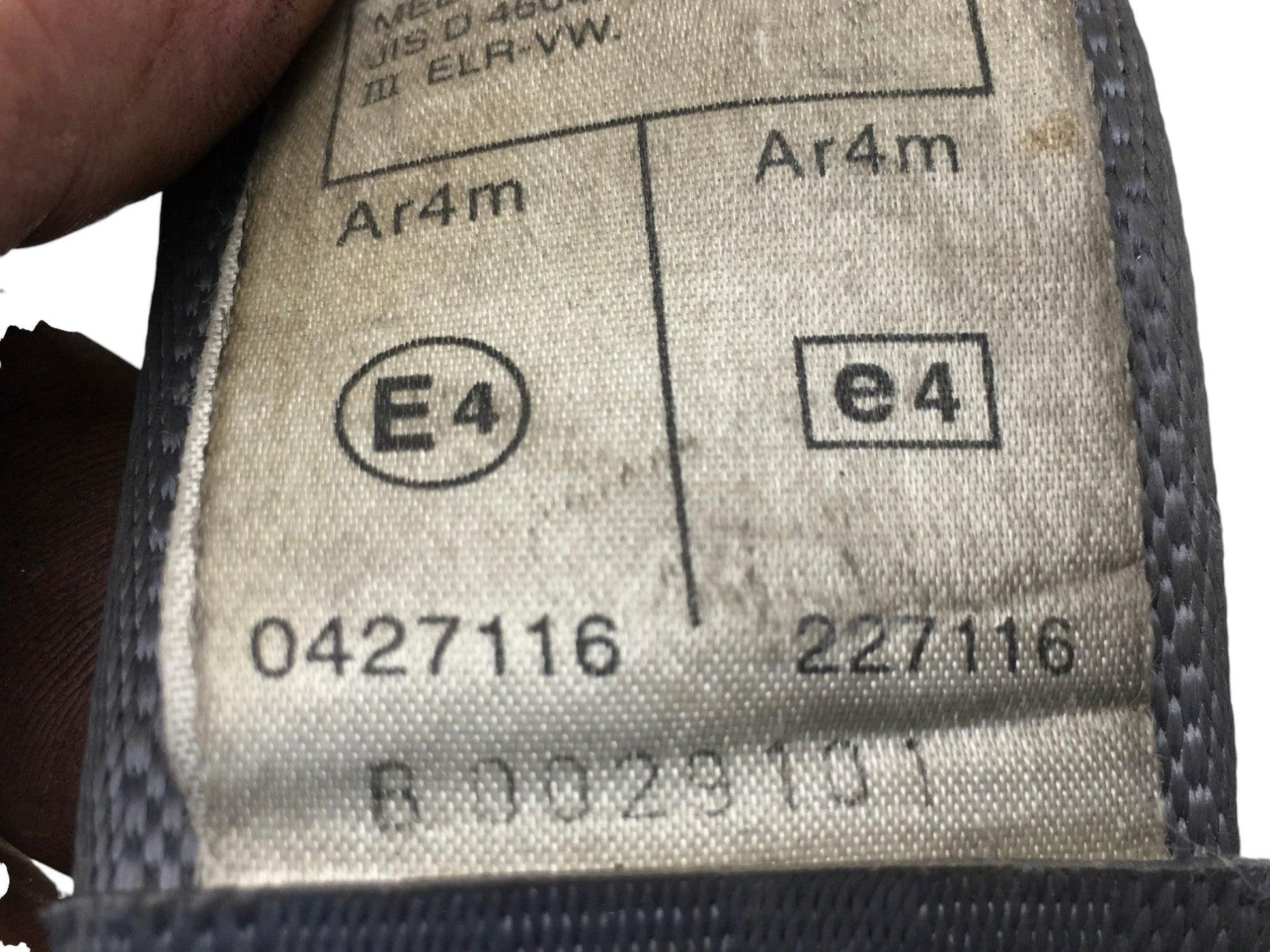 Cinturon trasero Toyota Land Cruiser J120 - 7336060272B1