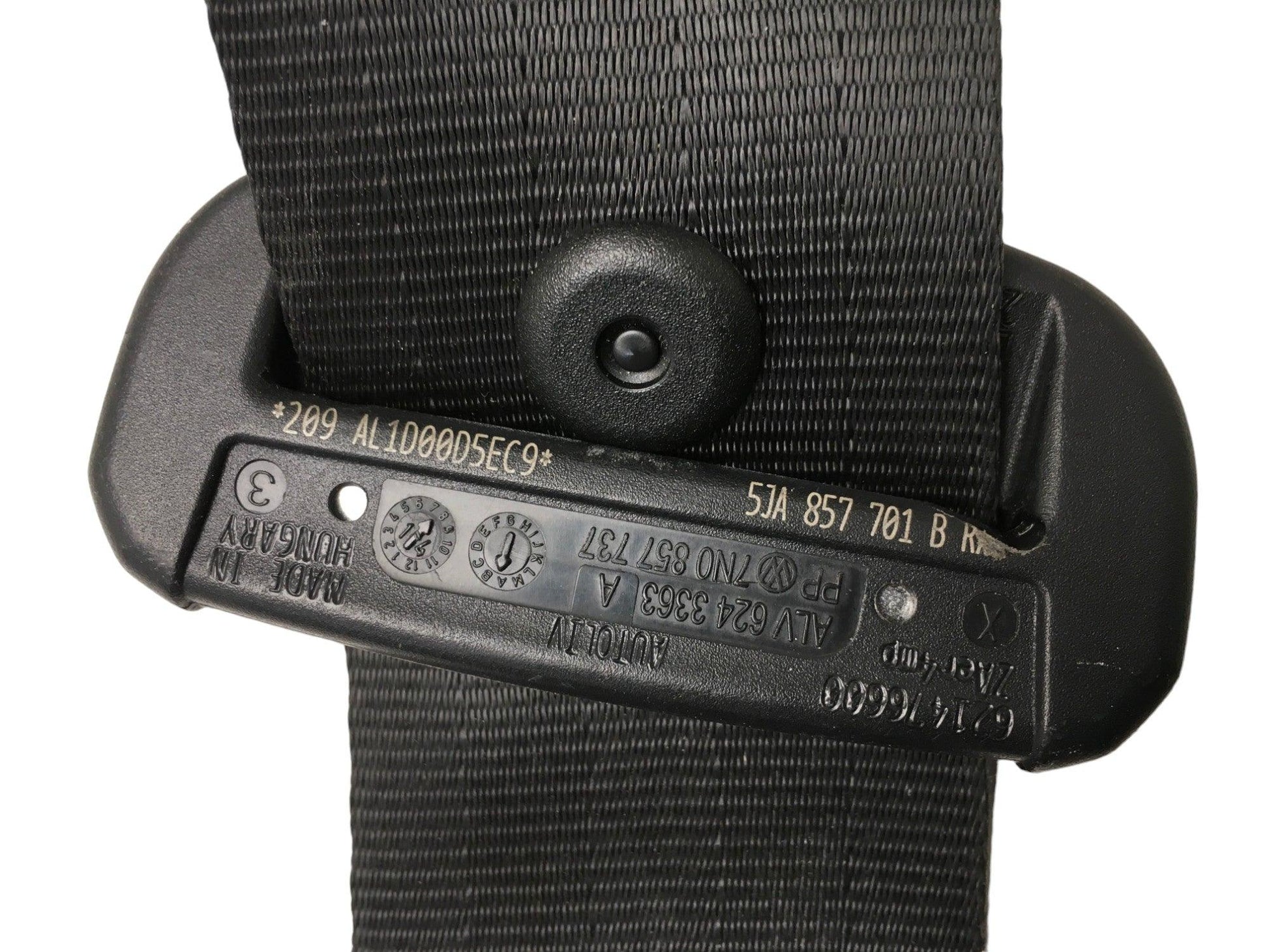 Cinturon Trasero VW 7N0857737 - 7N0857737