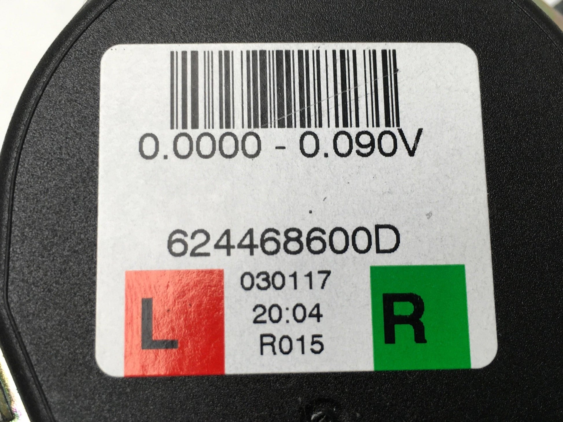 Cinturones traseros Skoda Rapid NH1 - 624468600D