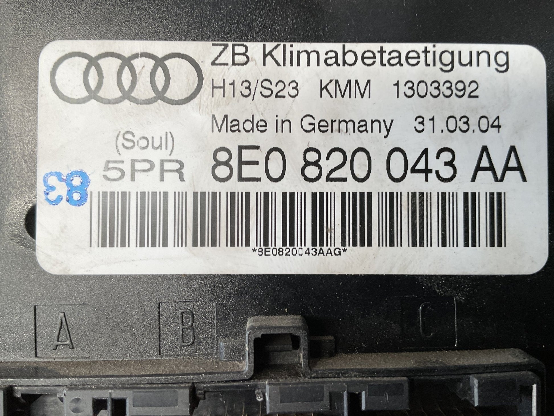 Climatizador Audi A4 00-06 - 8E0820043AA