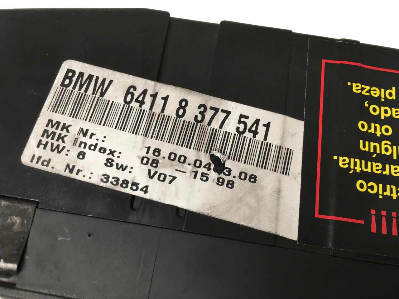 Climatizador BMW 7 E38