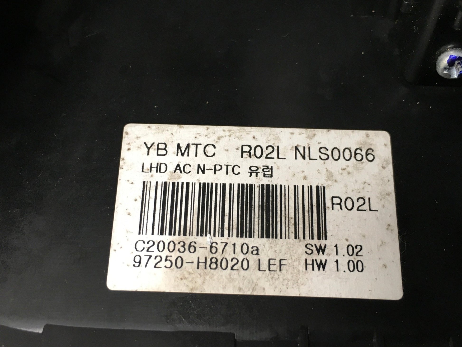 Climatizador Kia Rio Stonic YB - 97250H8020