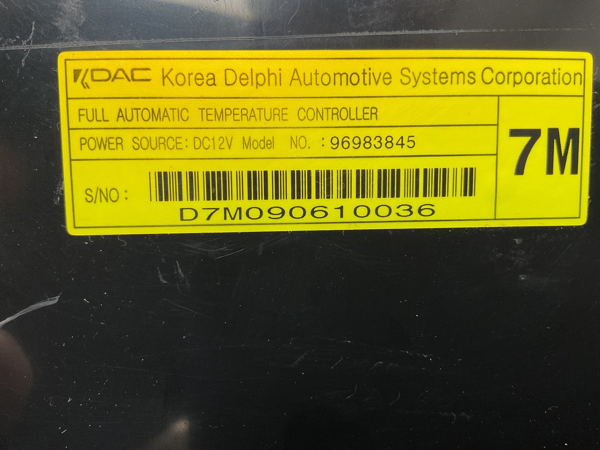 Climatizador Opel Antara - 96983845