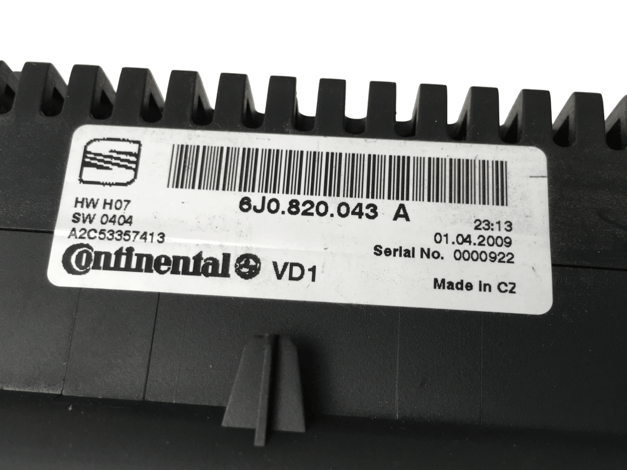 Climatizador Seat Ibiza III y IV - 6J0820043A