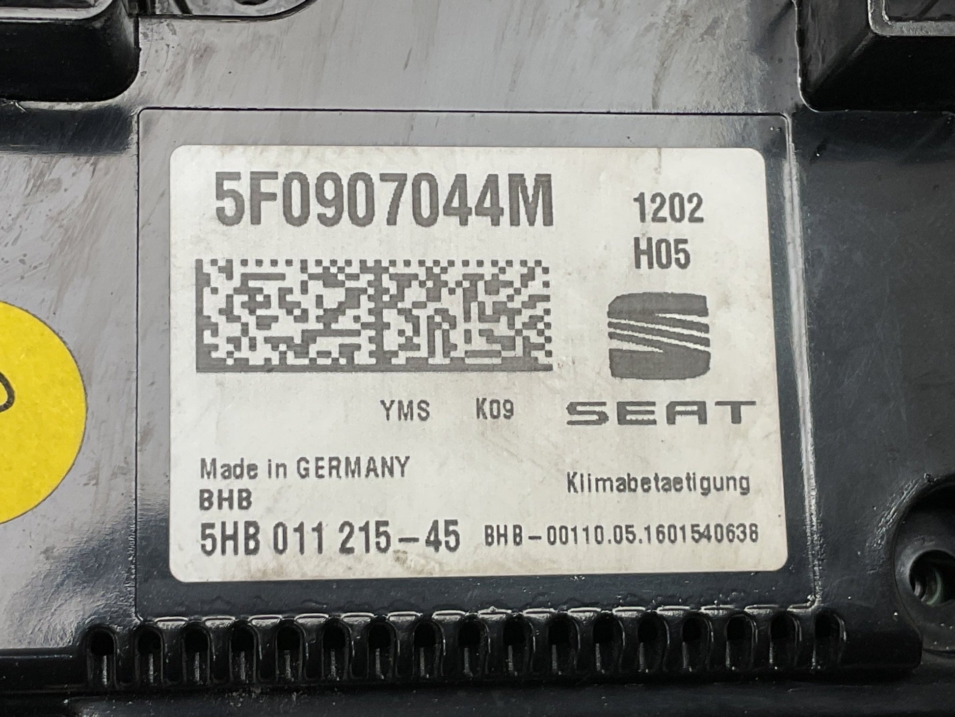 Climatizador Seat Leon 12-20 - 5F0907044M _