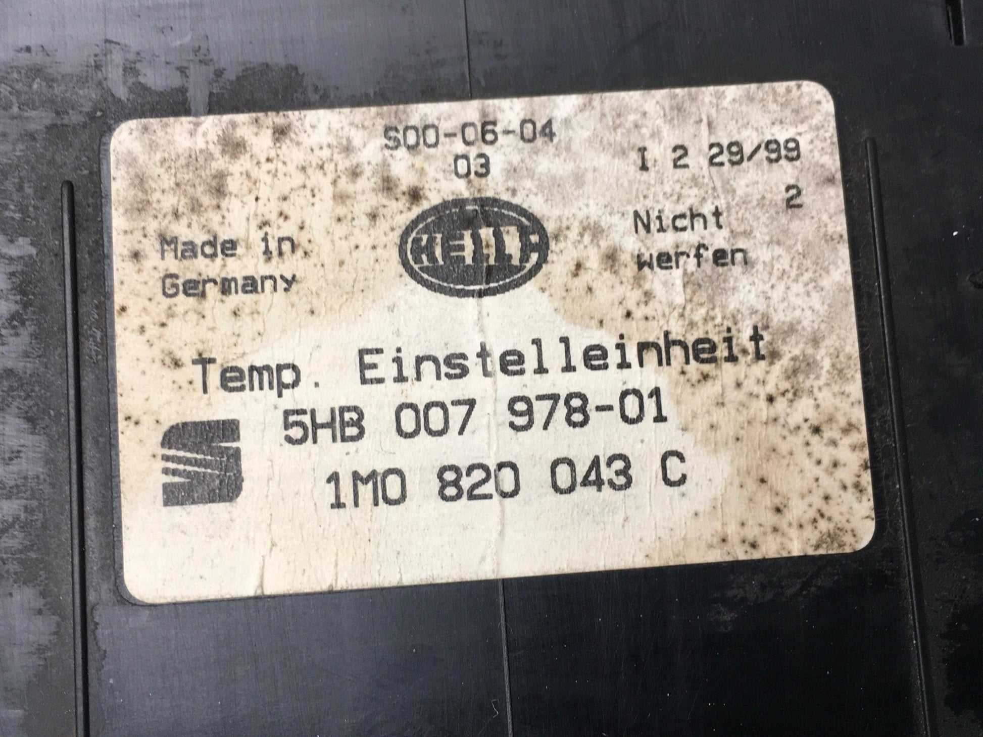 Climatizador Seat Leon I - 1M0820043C