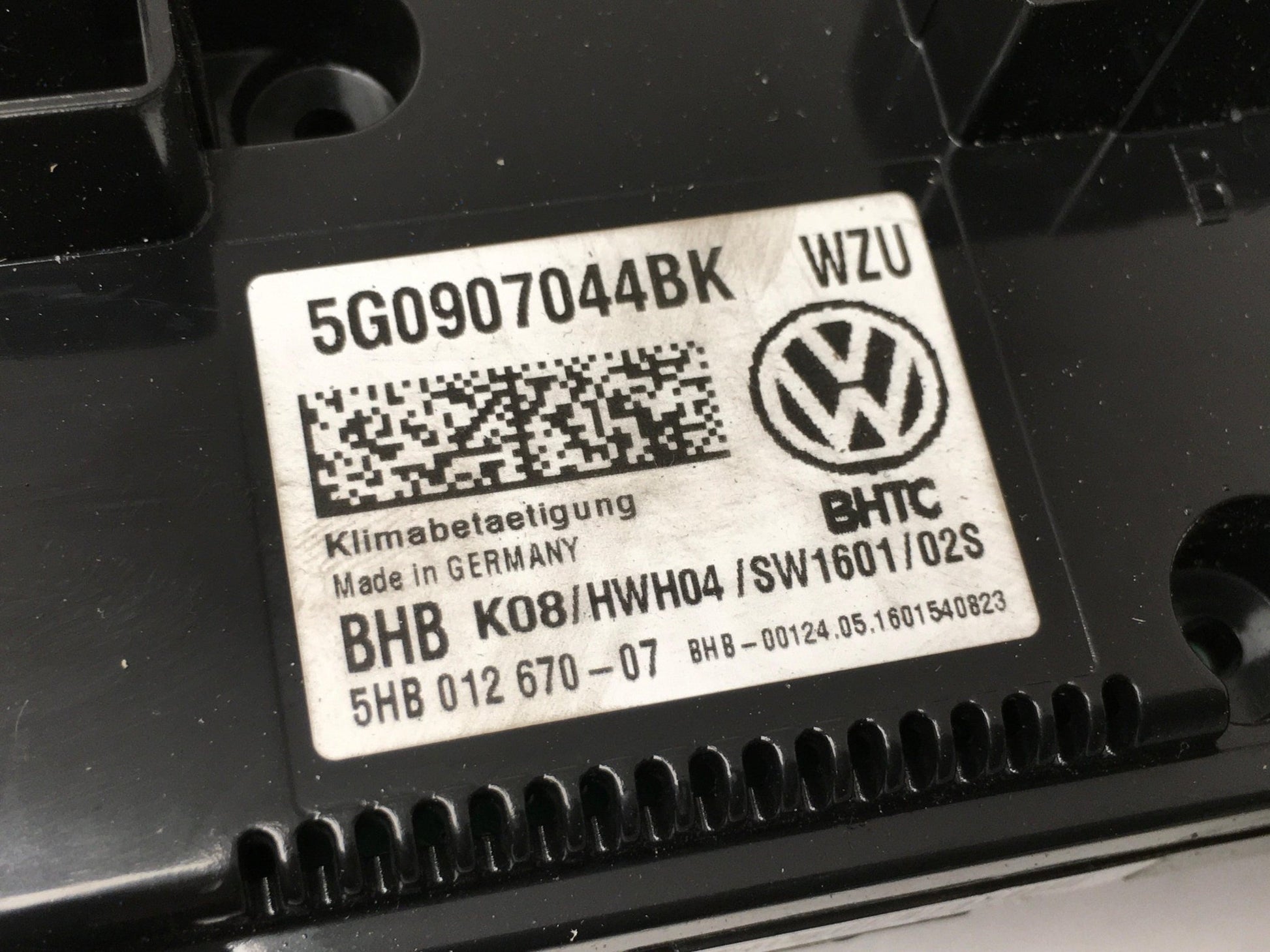 Climatizador VW Golf VII 5G0907044BK - 5G0907044BK