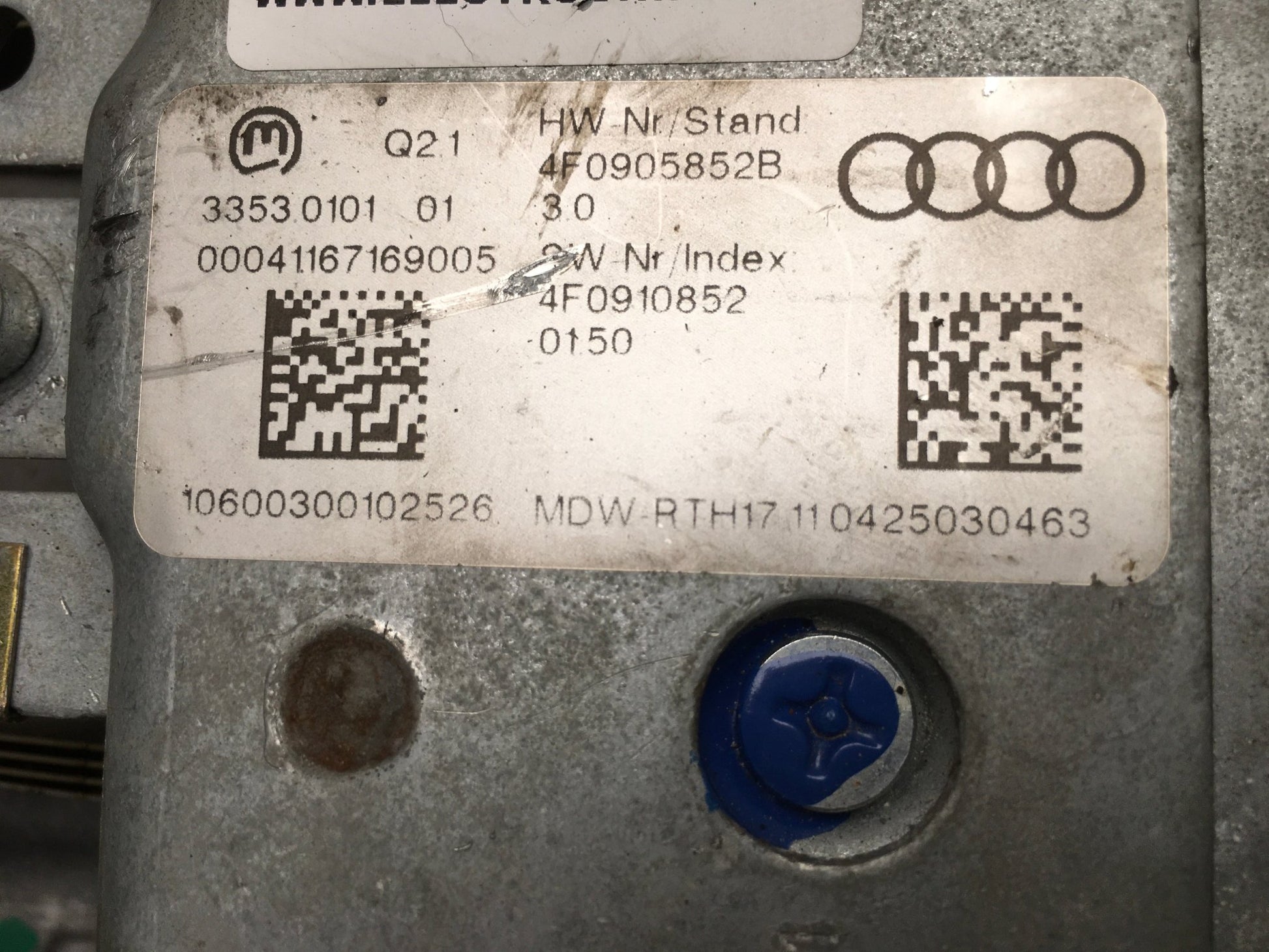 Columna direccion Audi 4F0905852B - 4F0905852B