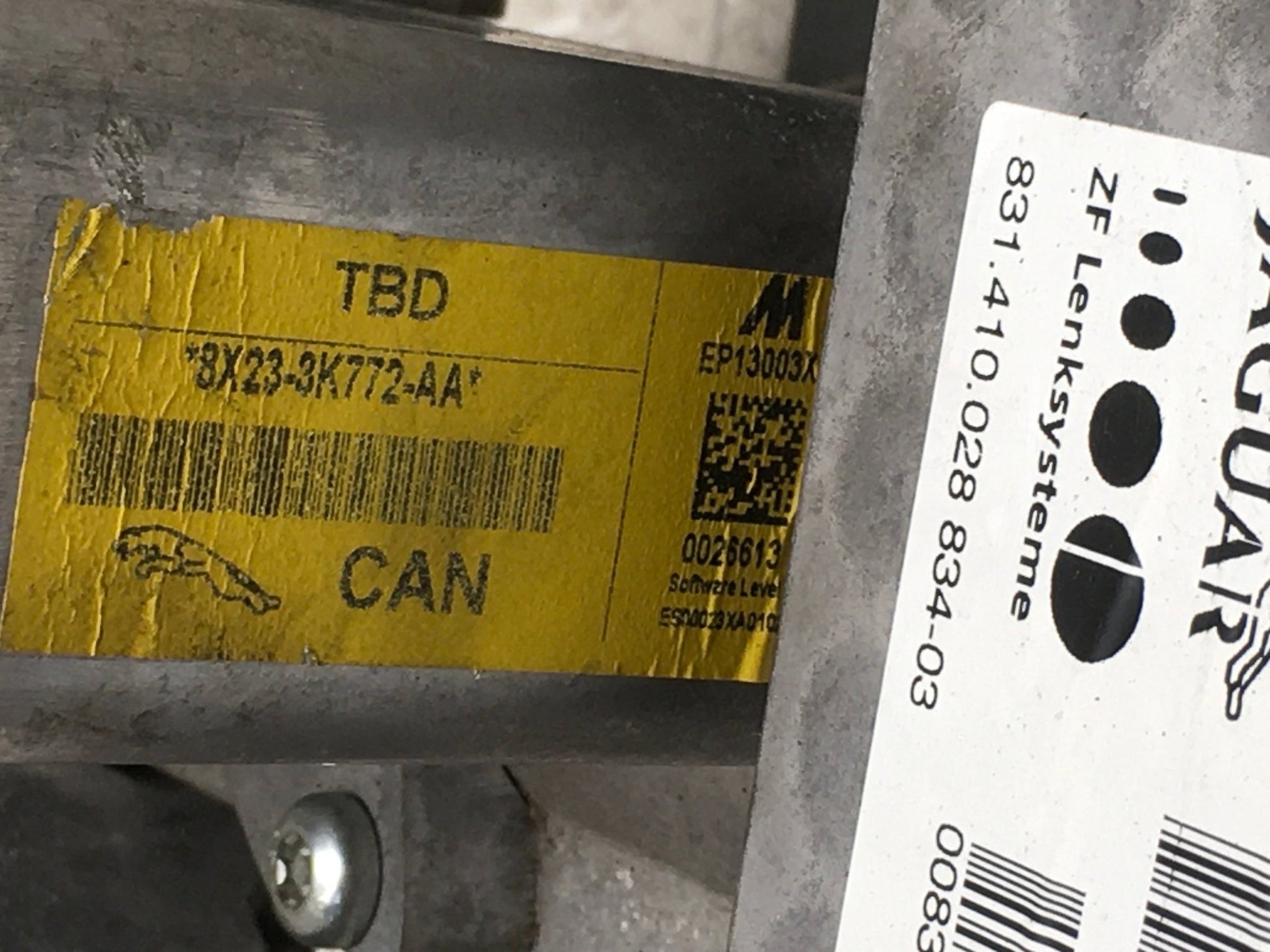 Columna direccion Jaguar XF I X250 - 2W933C529AK