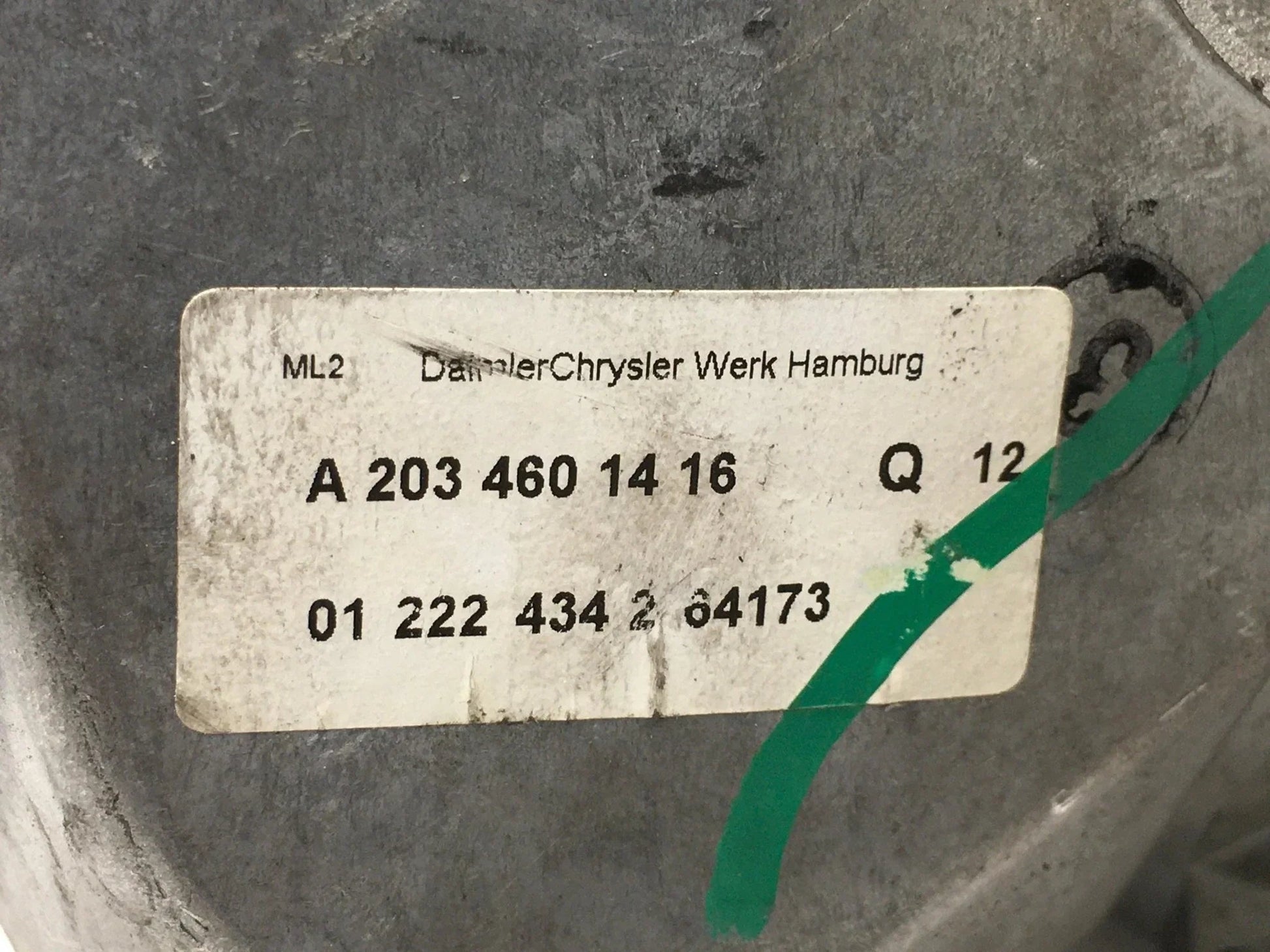 Columna direccion Mercedes W203