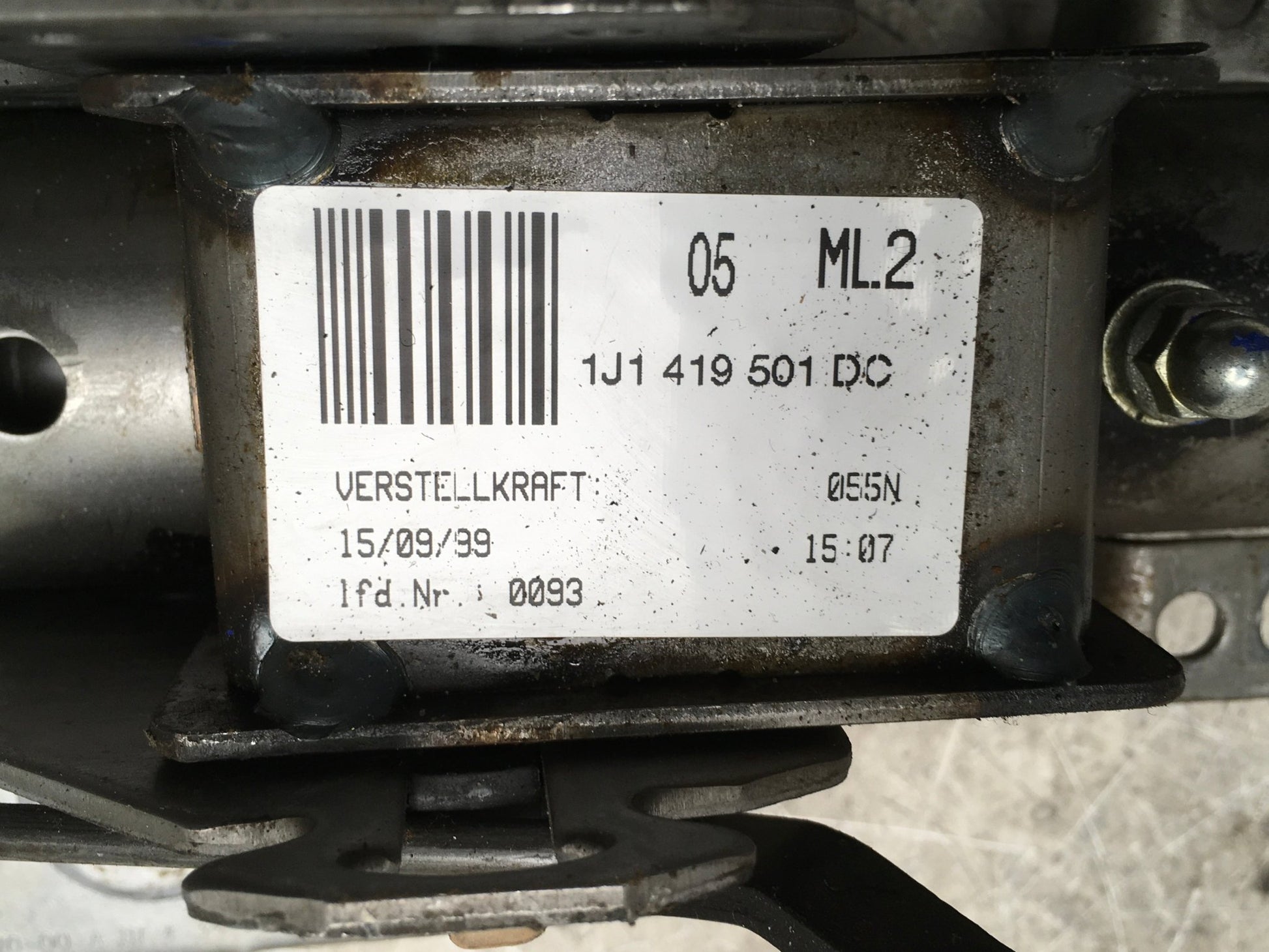 Columna direccion VW Golf IV Bora A4 - 1J1419501DC