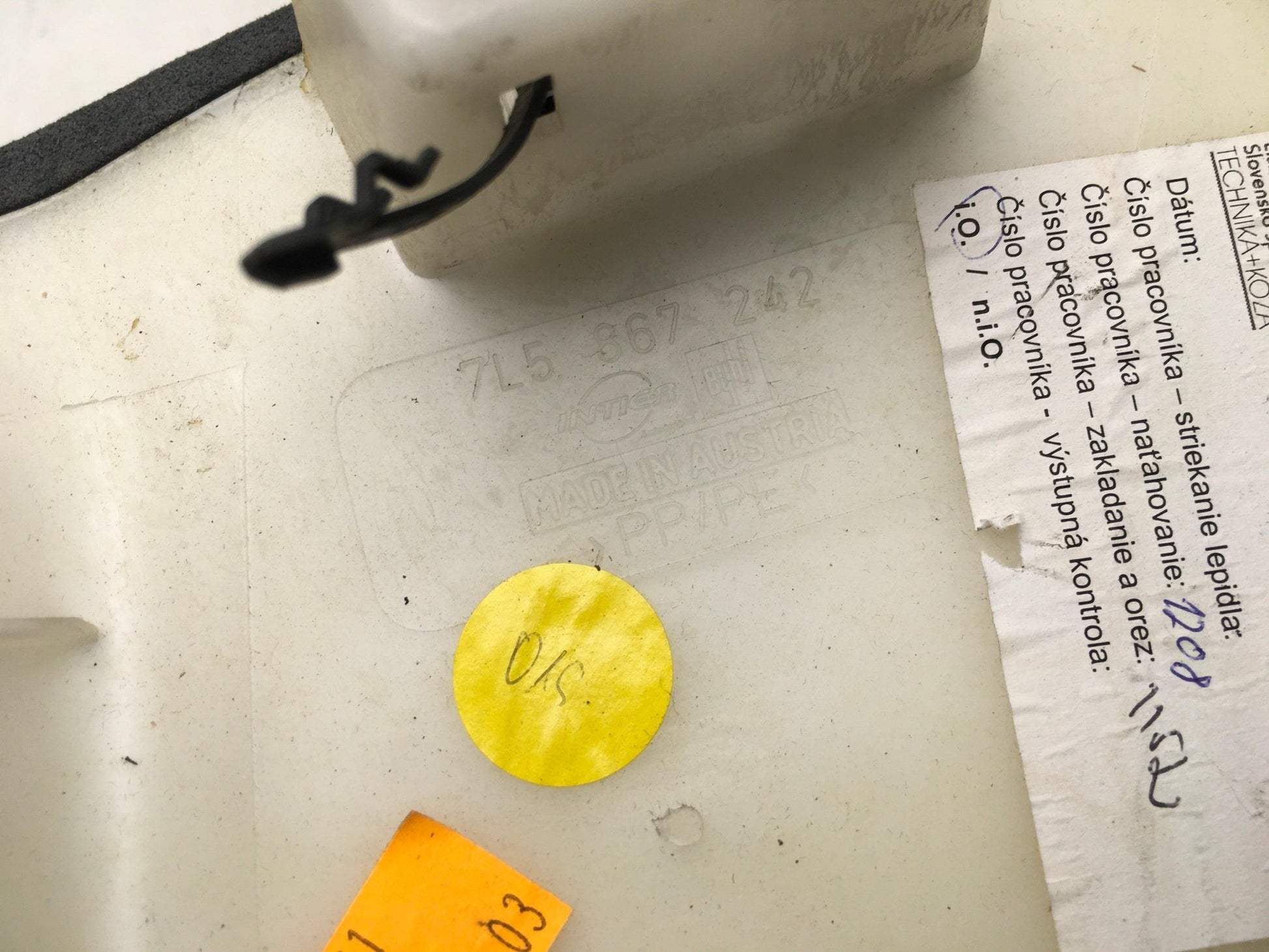 Columna tra dcha Porsche Cayenne 9PA - 7L5867242