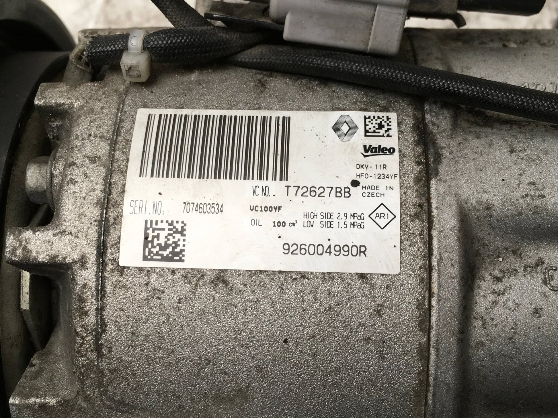 Compresor A/C 926004990R - 926004990R