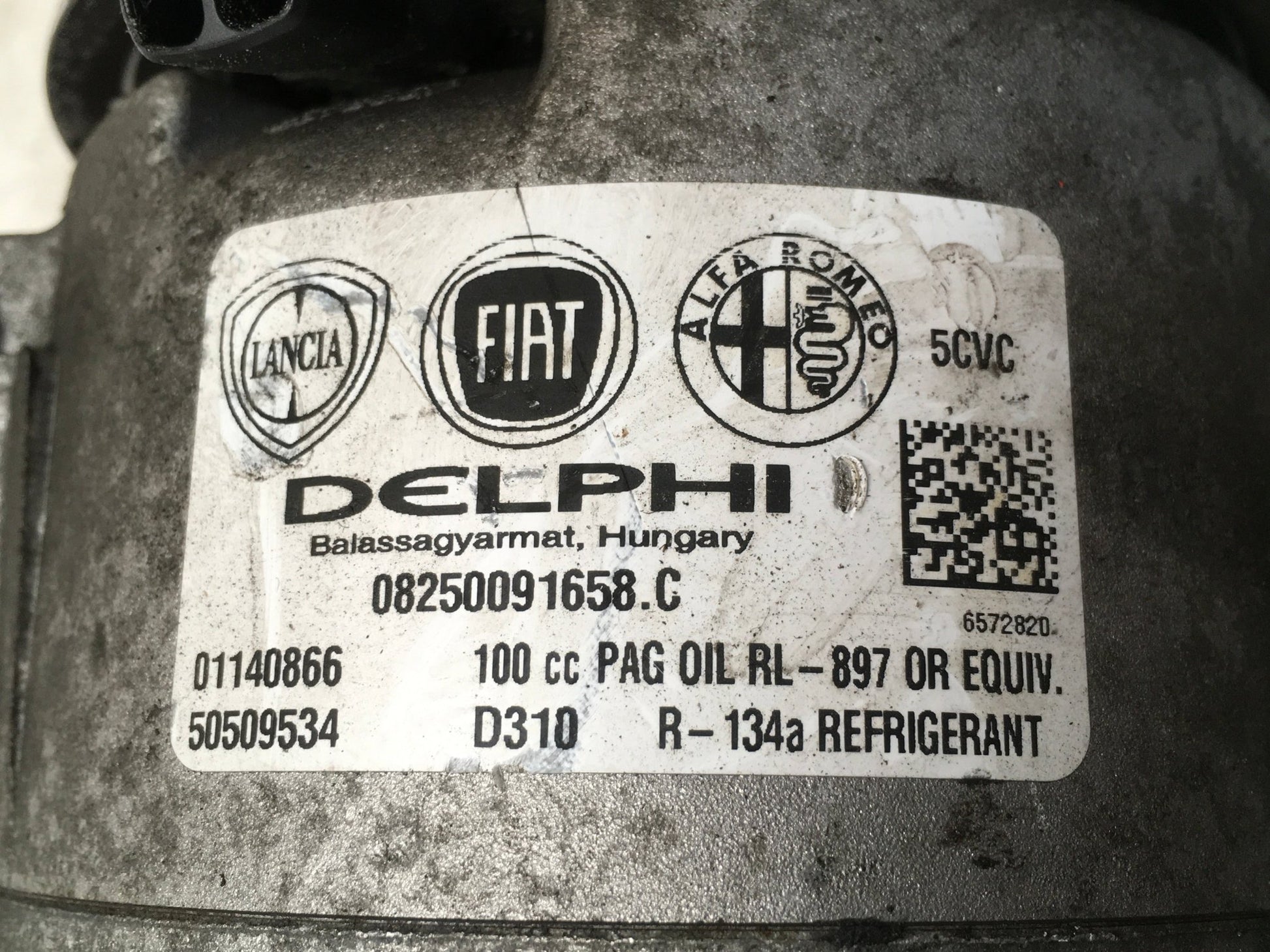 Compresor A/C Alfa Romeo Giulietta 191 - 01140866