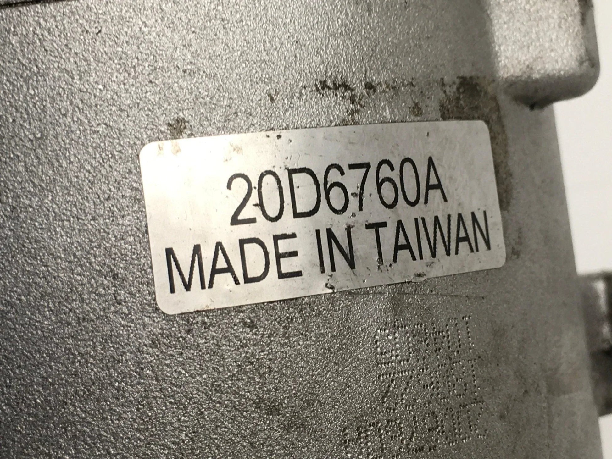 Compresor A/C BMW 20D6760A
