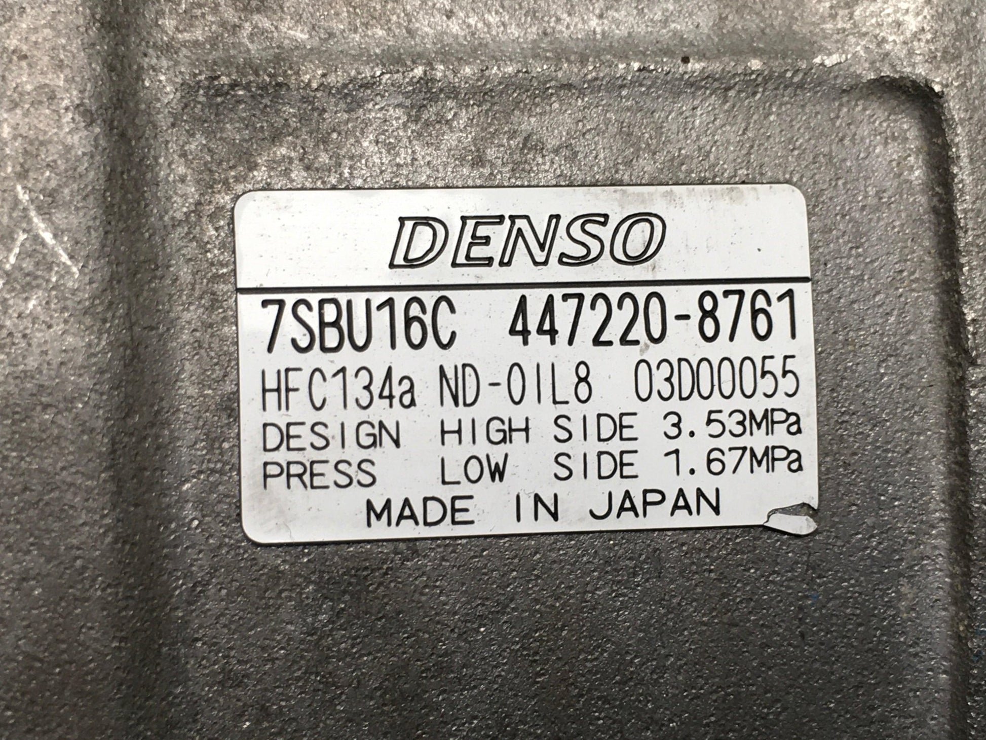 Compresor A/C BMW 4472208761 - 4472208761