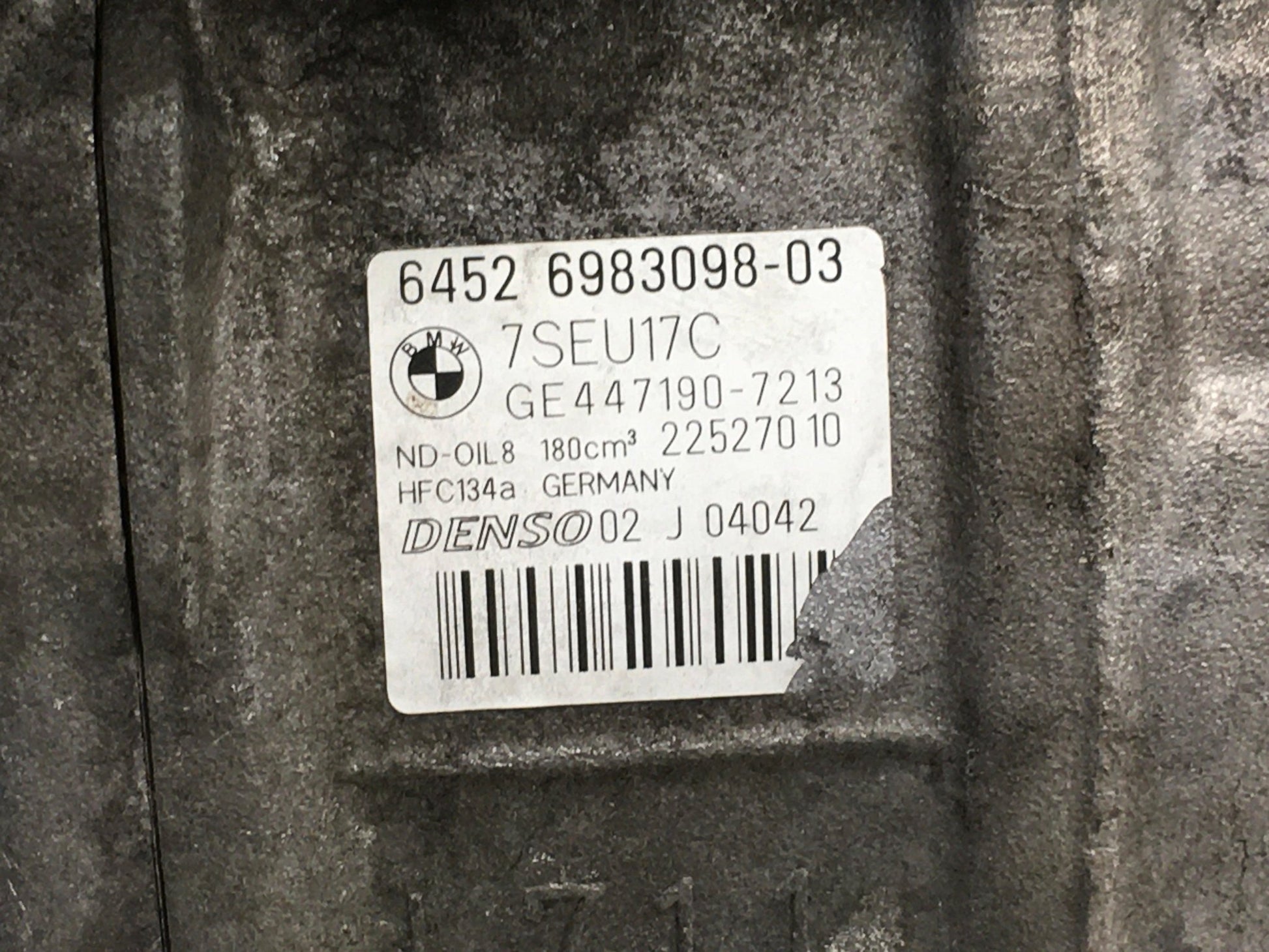 Compresor A/C BMW 6983098 - 6983098