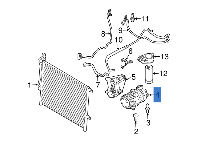 Compresor A/C BMW E83 E46 - 64526905643