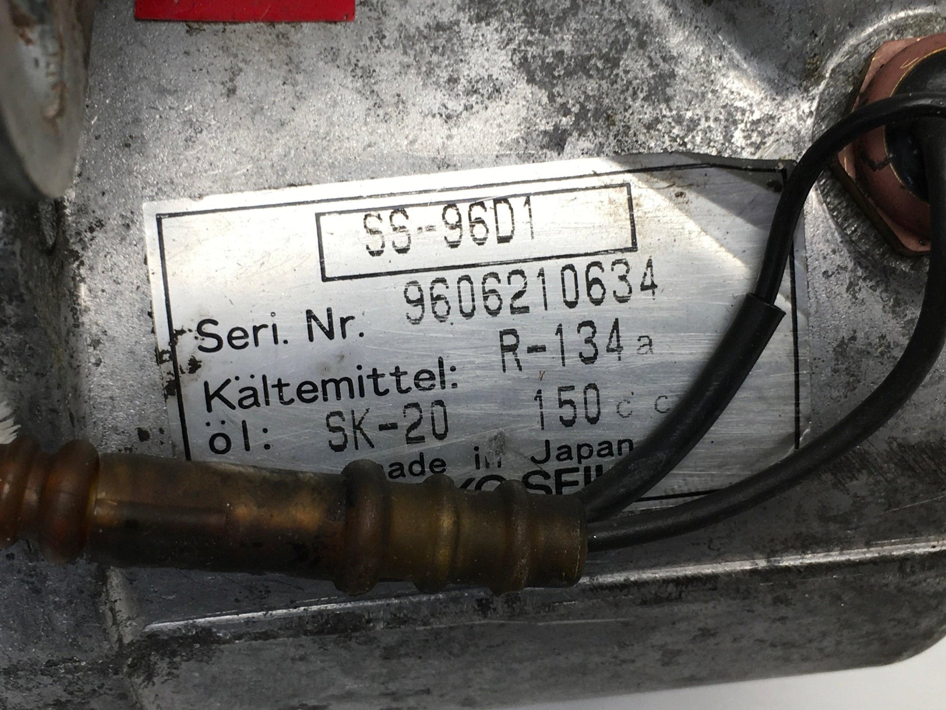 Compresor A/C Bmw SS96D1 - SS96D1