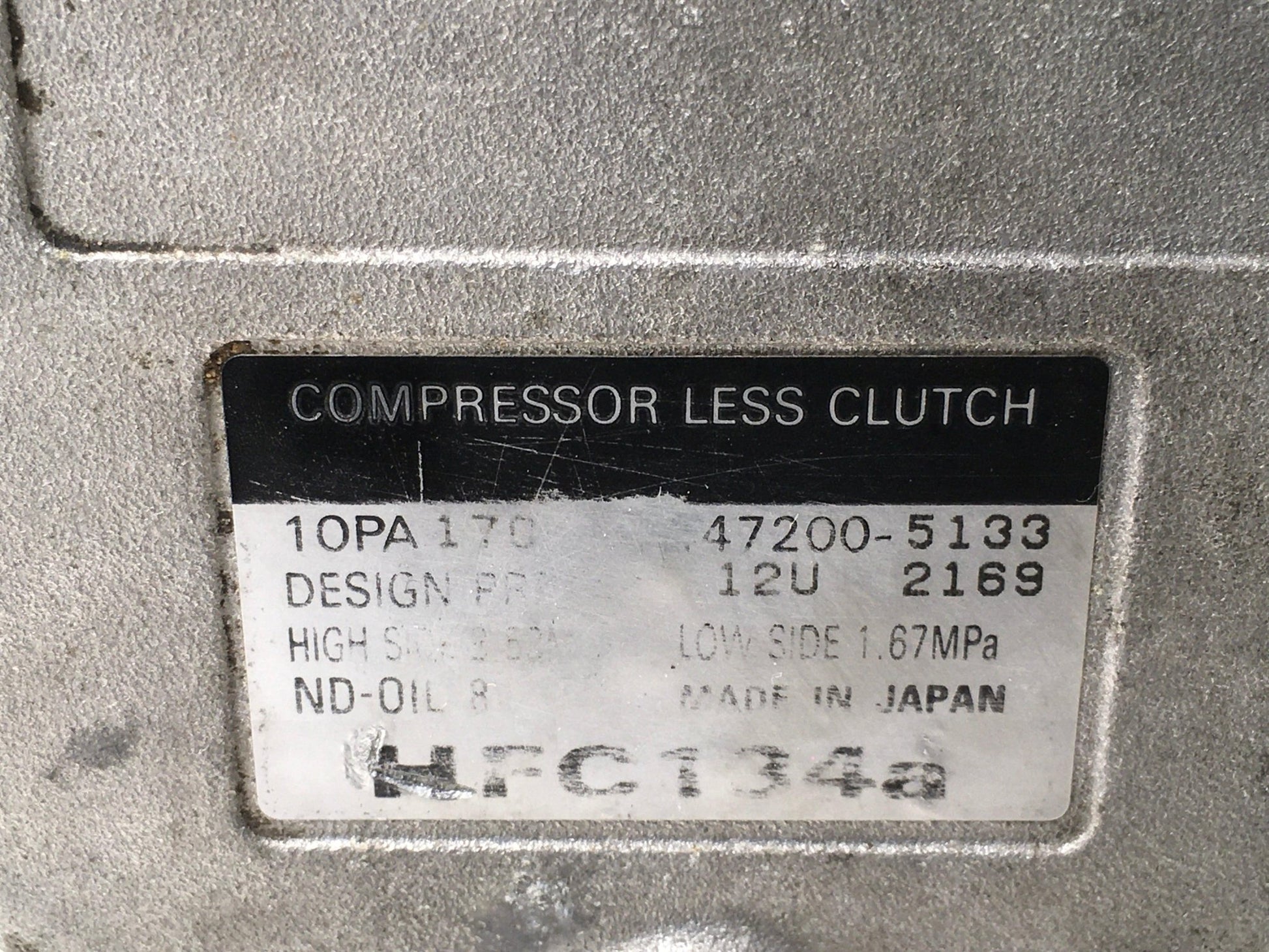 Compresor A/C Chrysler Voyager III GS - 4472005133