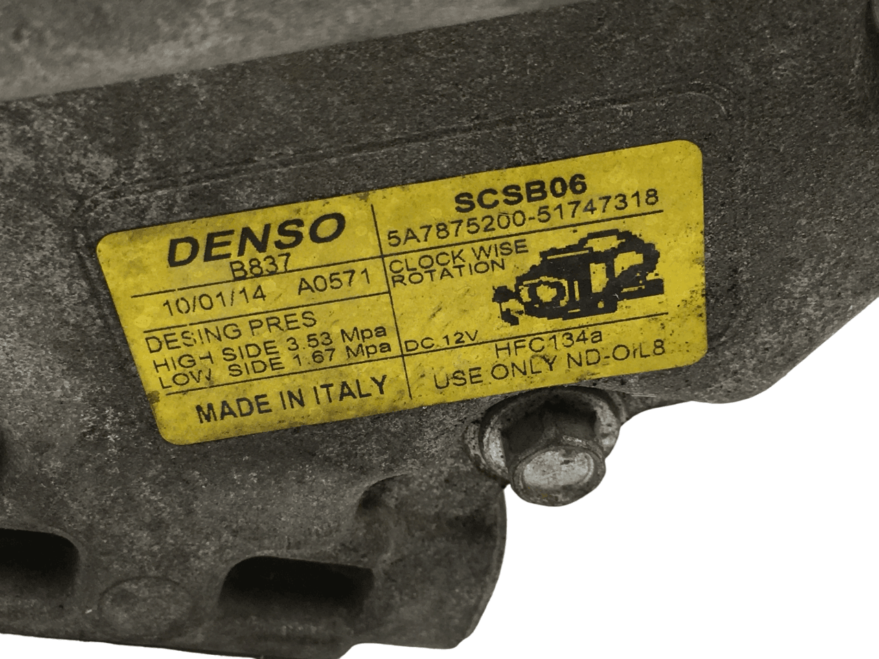 Compresor A/C Fiat 5A7875200 - 5A7875200