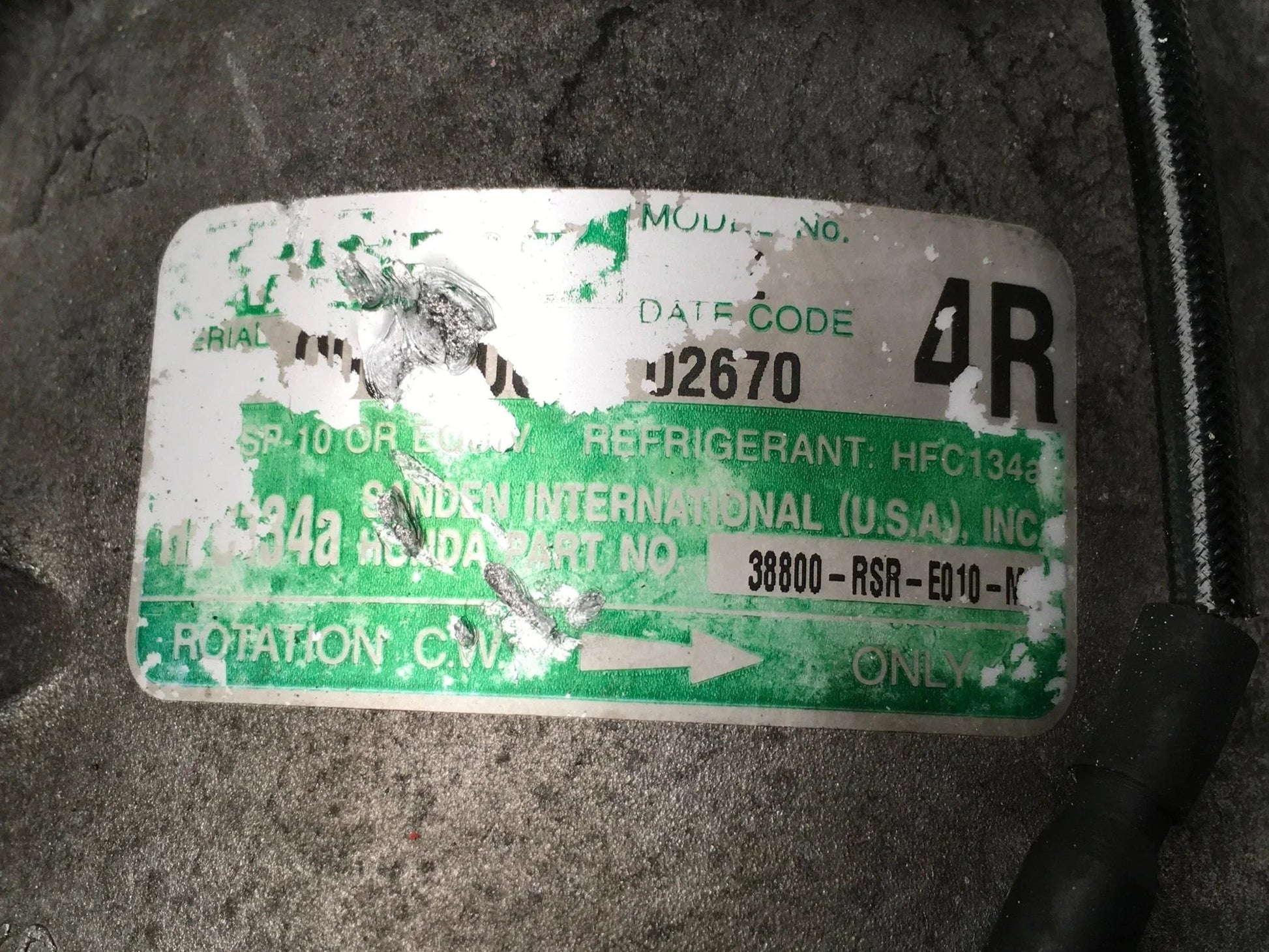 Compresor A/C Honda Civic VIII Hatchback