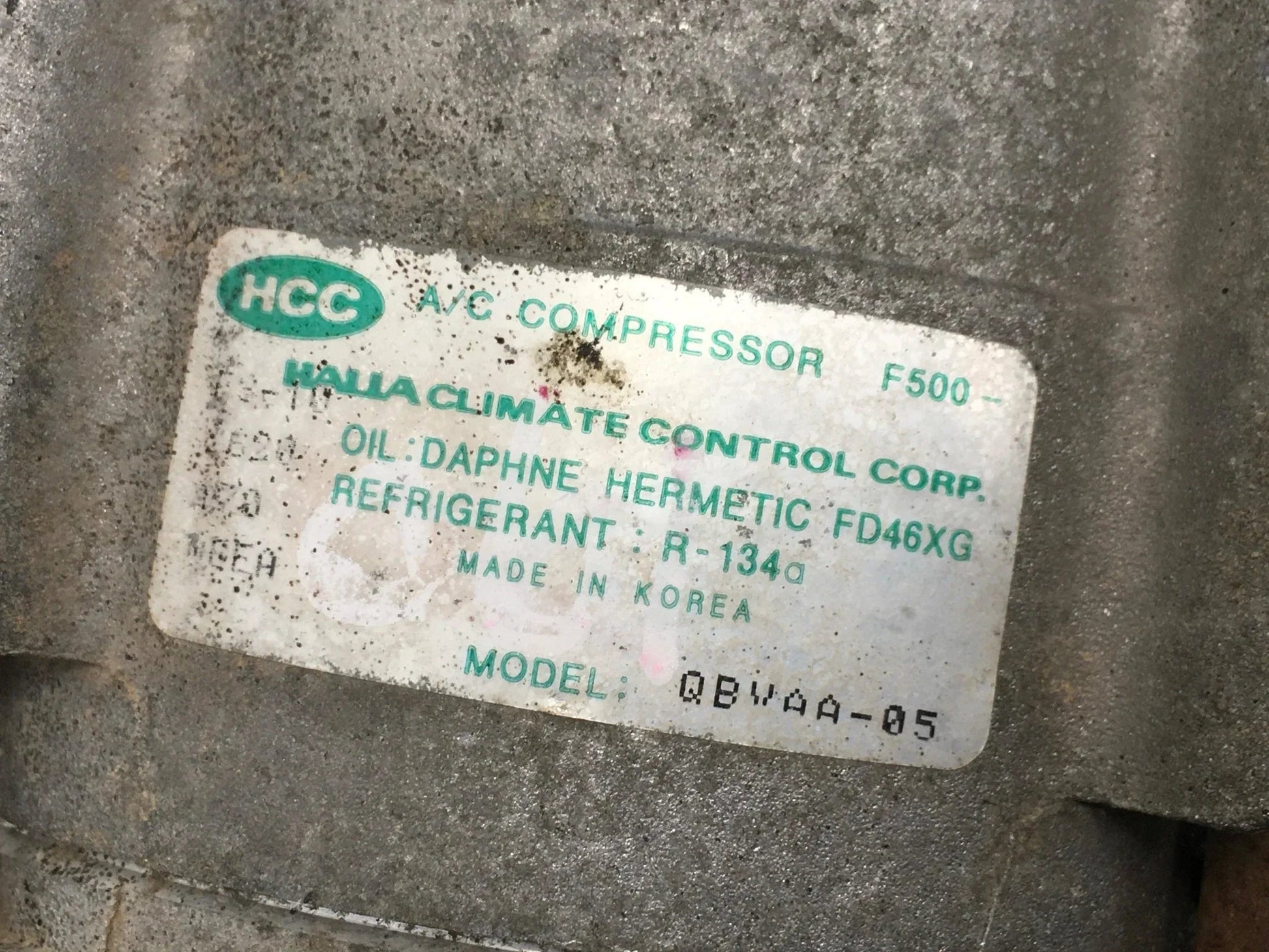 Compresor A/C Hyundai /Kia 1.5 CRDI