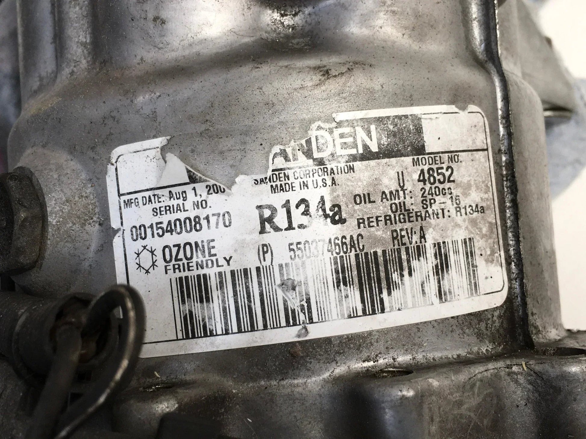 Compresor A/C Jeep 55037466AC